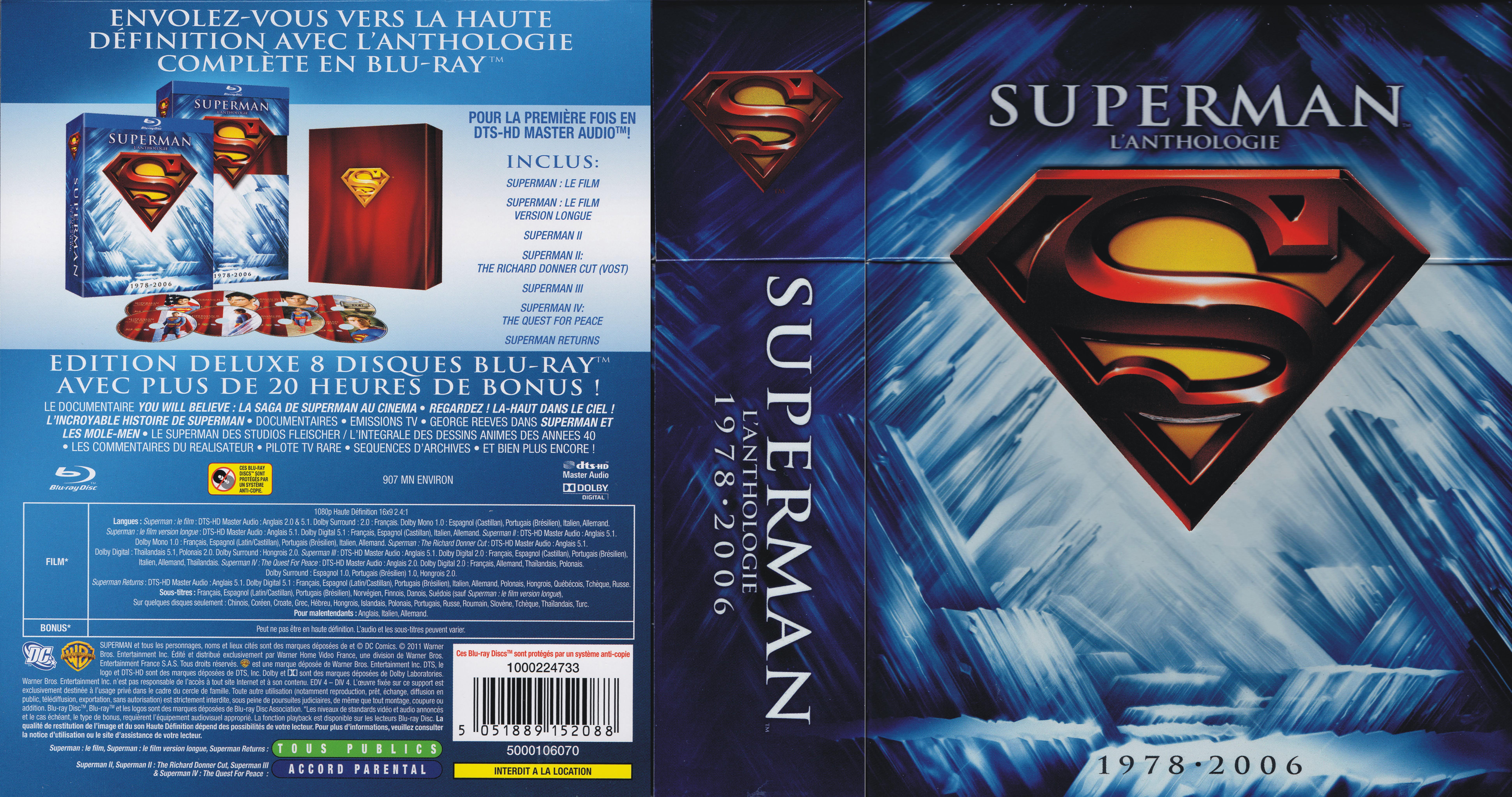 Jaquette DVD Superman L