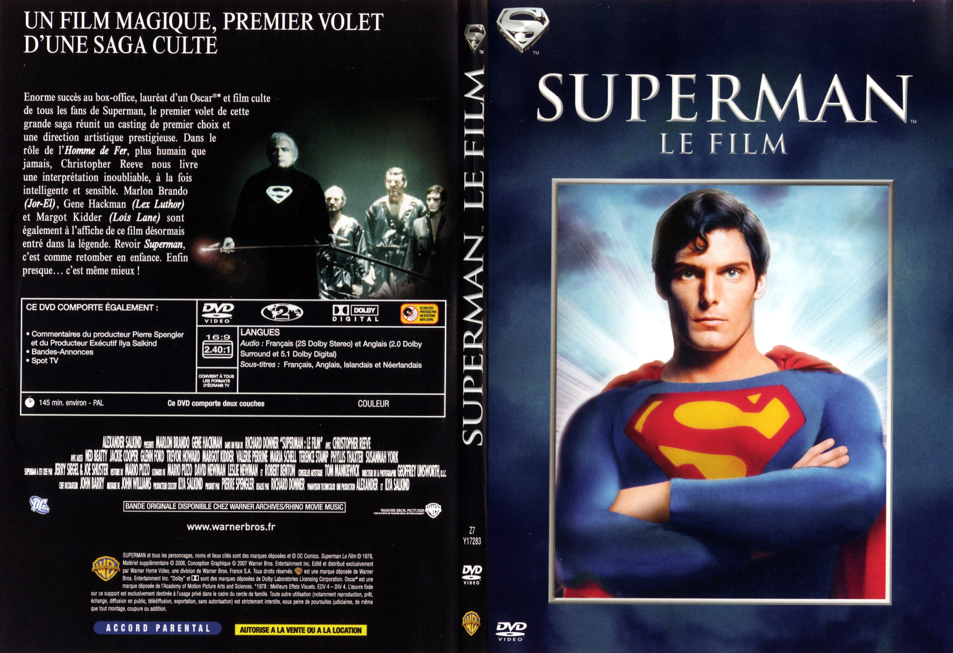 Jaquette DVD Superman - SLIM v2