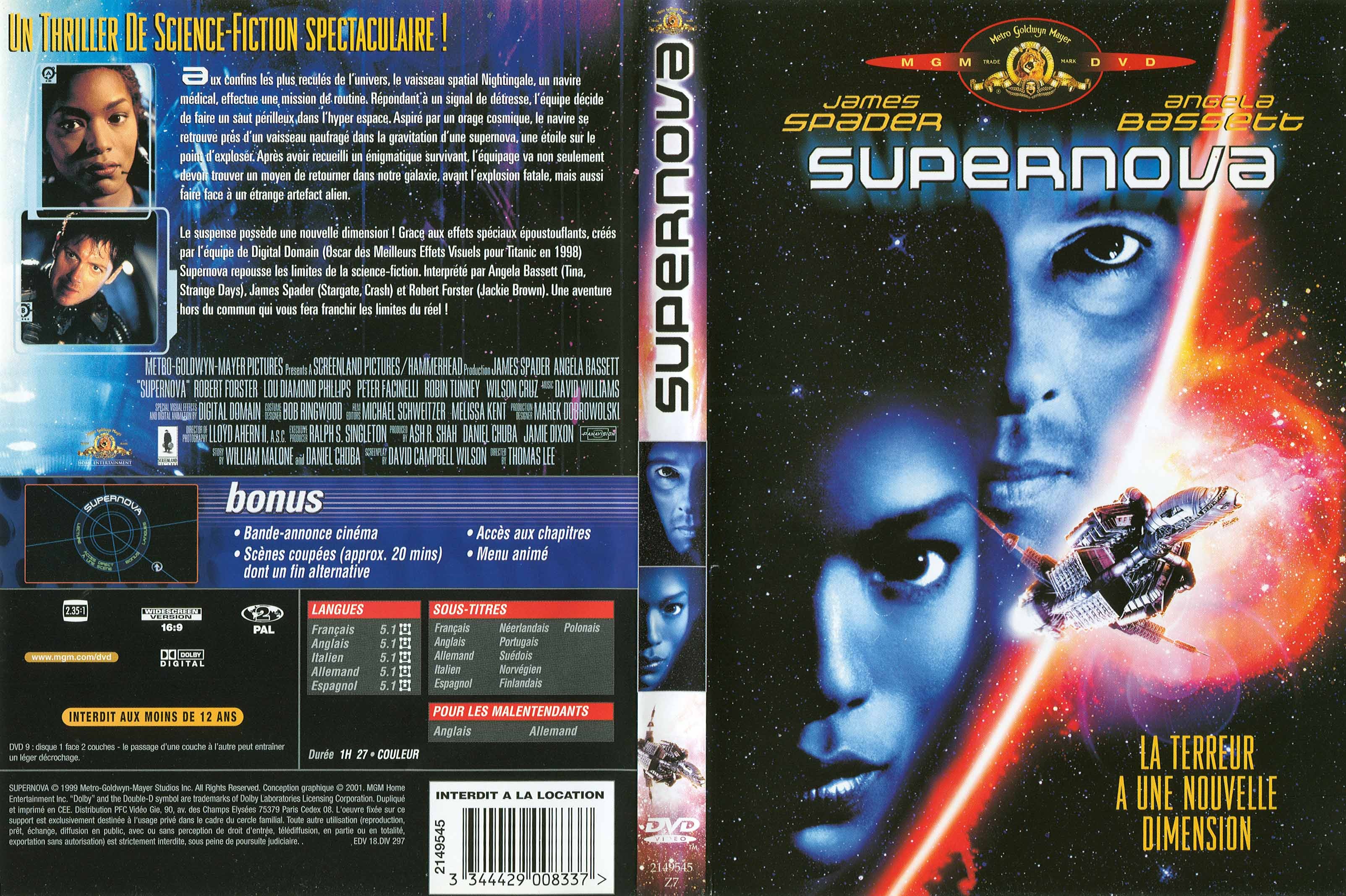 Jaquette DVD Supernova