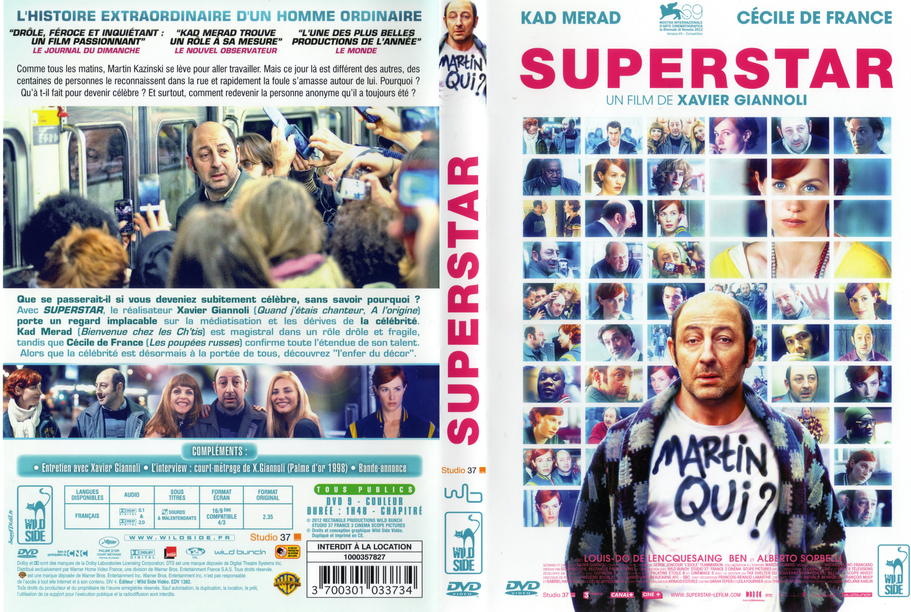 Jaquette DVD Superstar