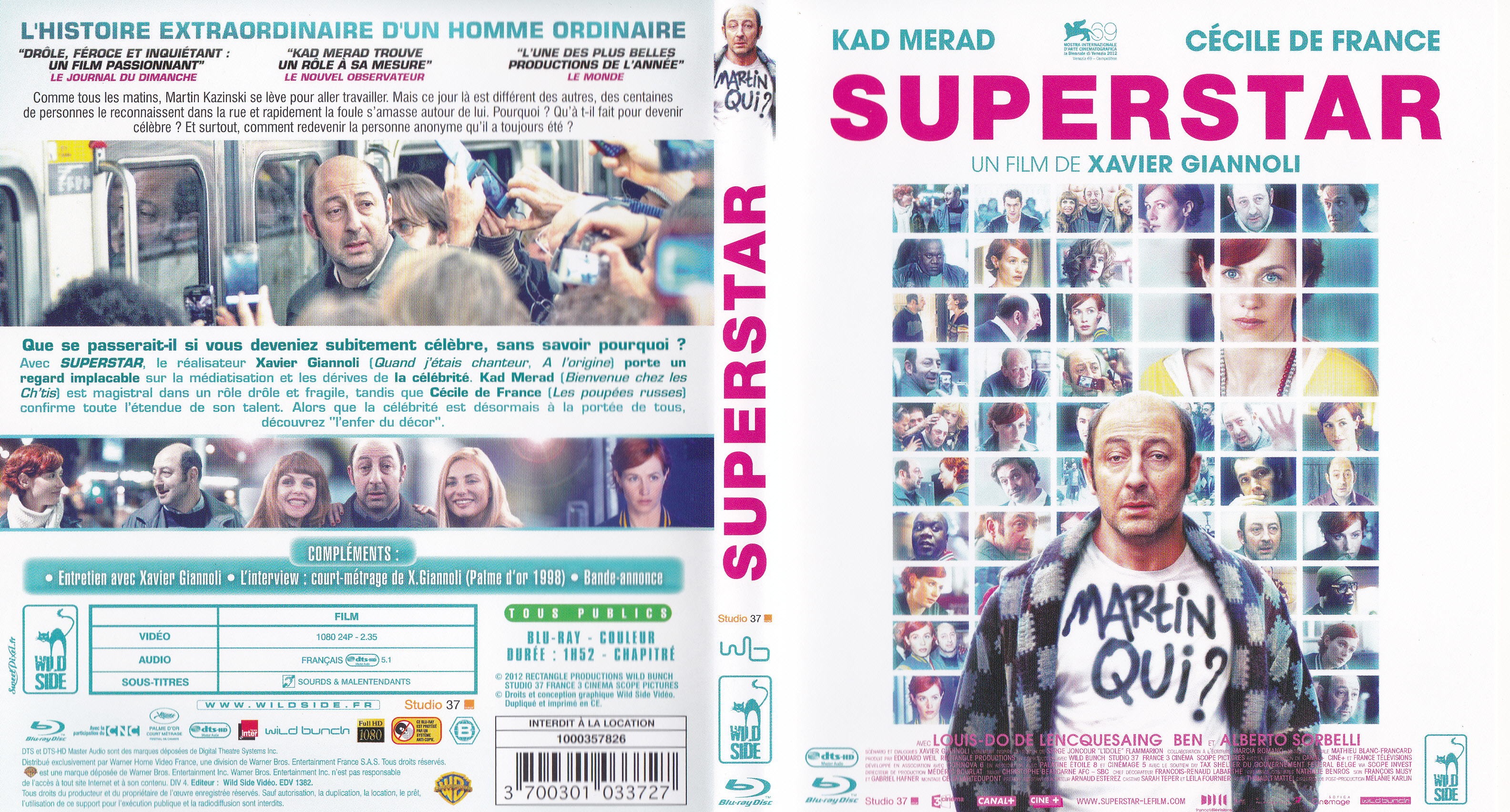 Jaquette DVD Superstar (BLU-RAY)