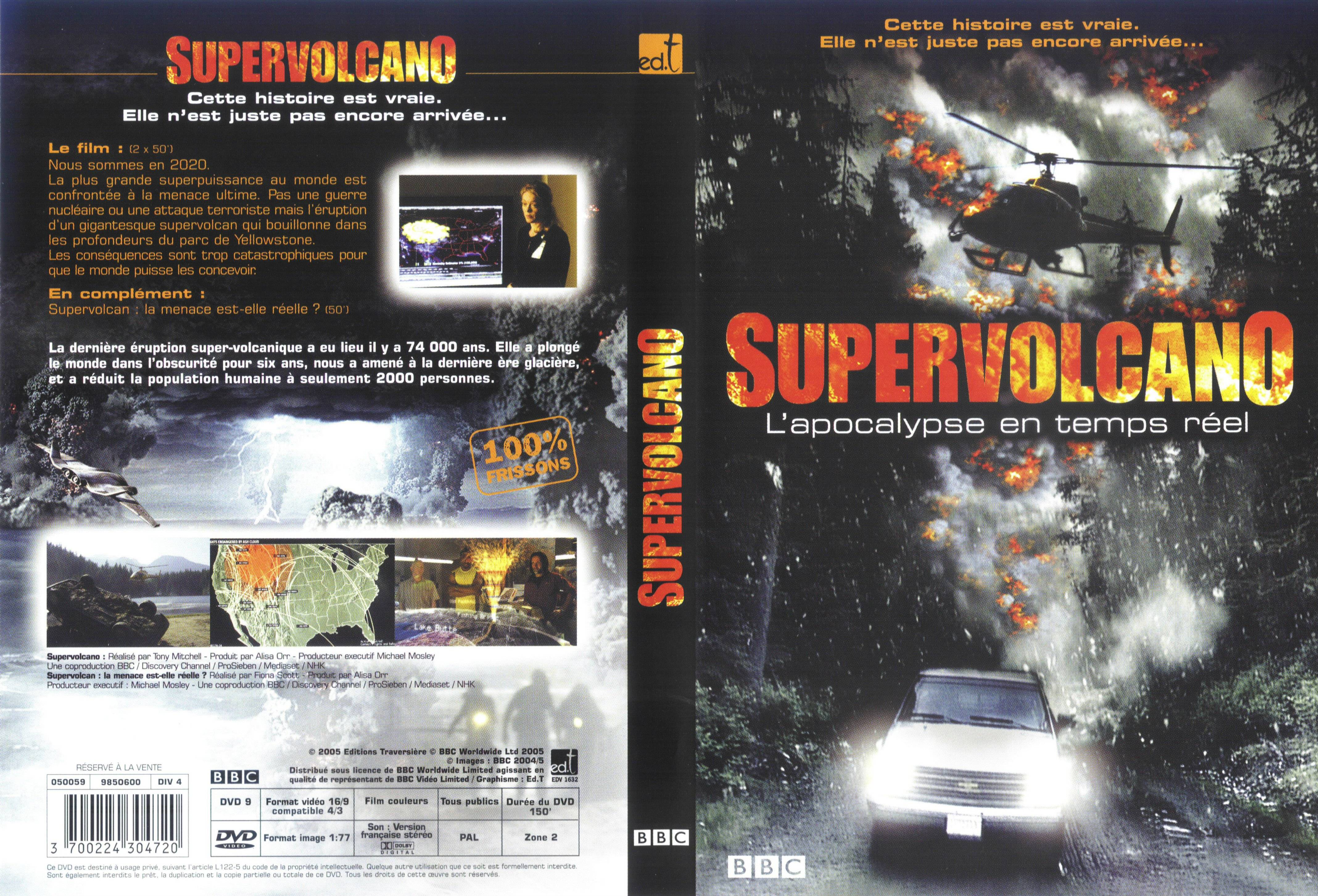 Jaquette DVD Supervolcano