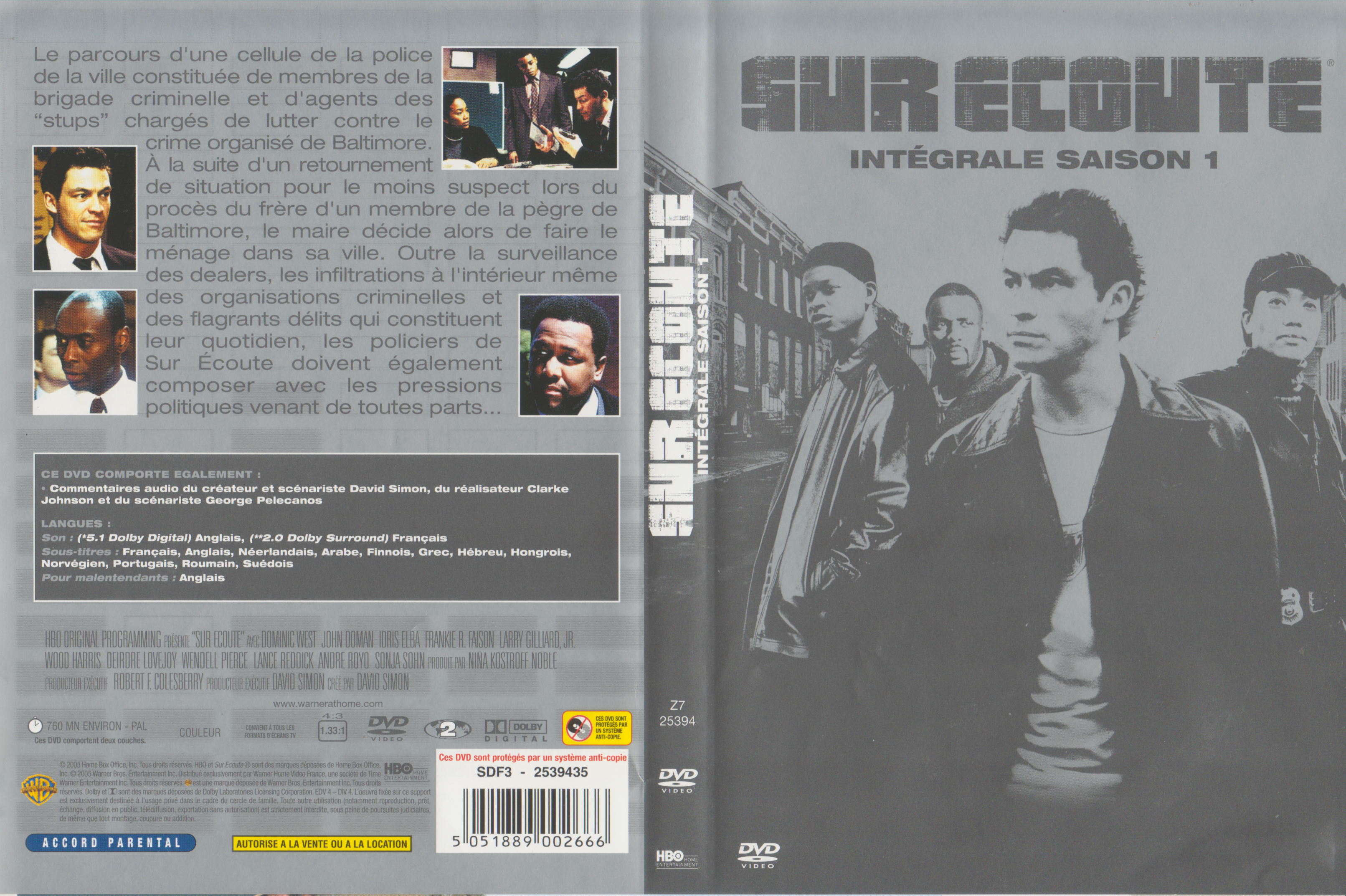 Jaquette DVD Sur coute Saison 01