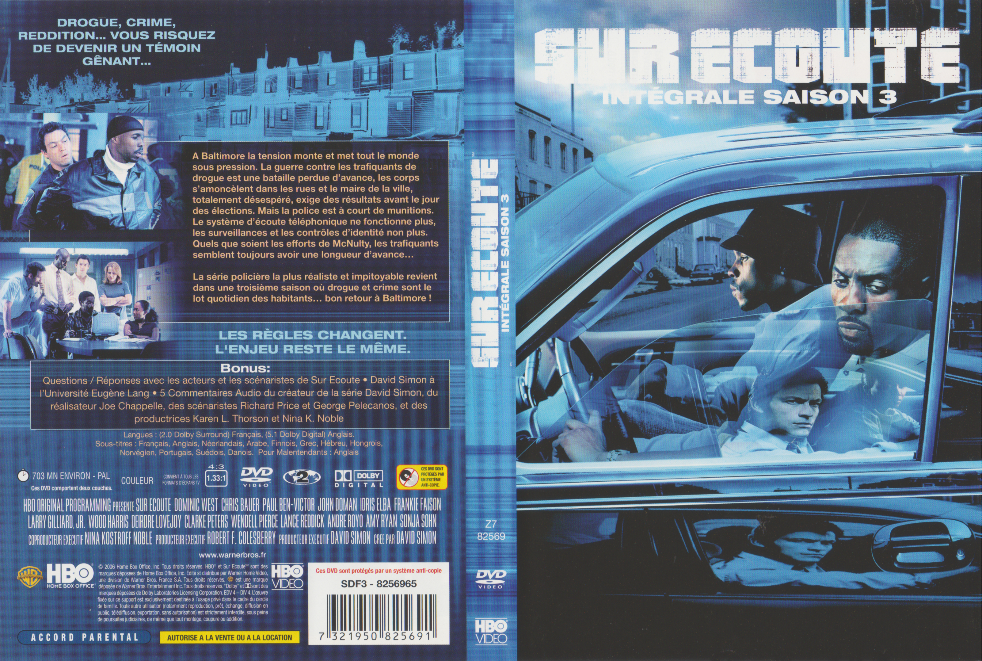 Jaquette DVD Sur coute saison 03