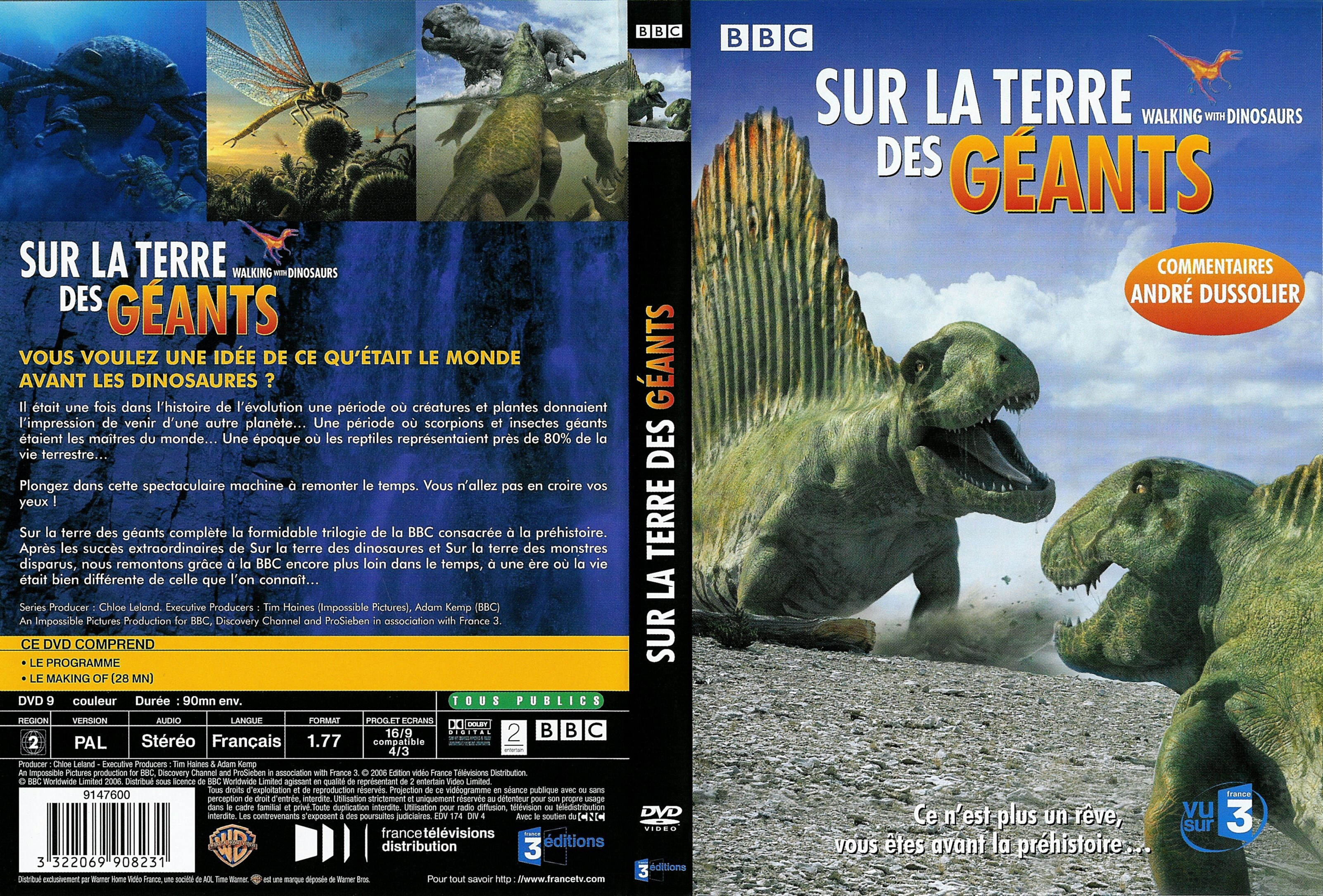 Jaquette DVD Sur la terre des gants