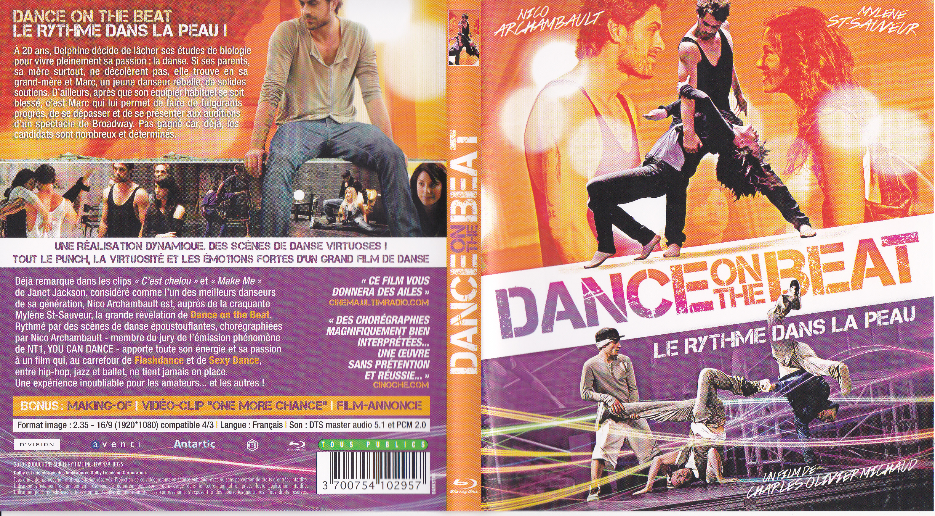 Jaquette DVD Sur le rythme Dance on the beat (BLU-RAY)