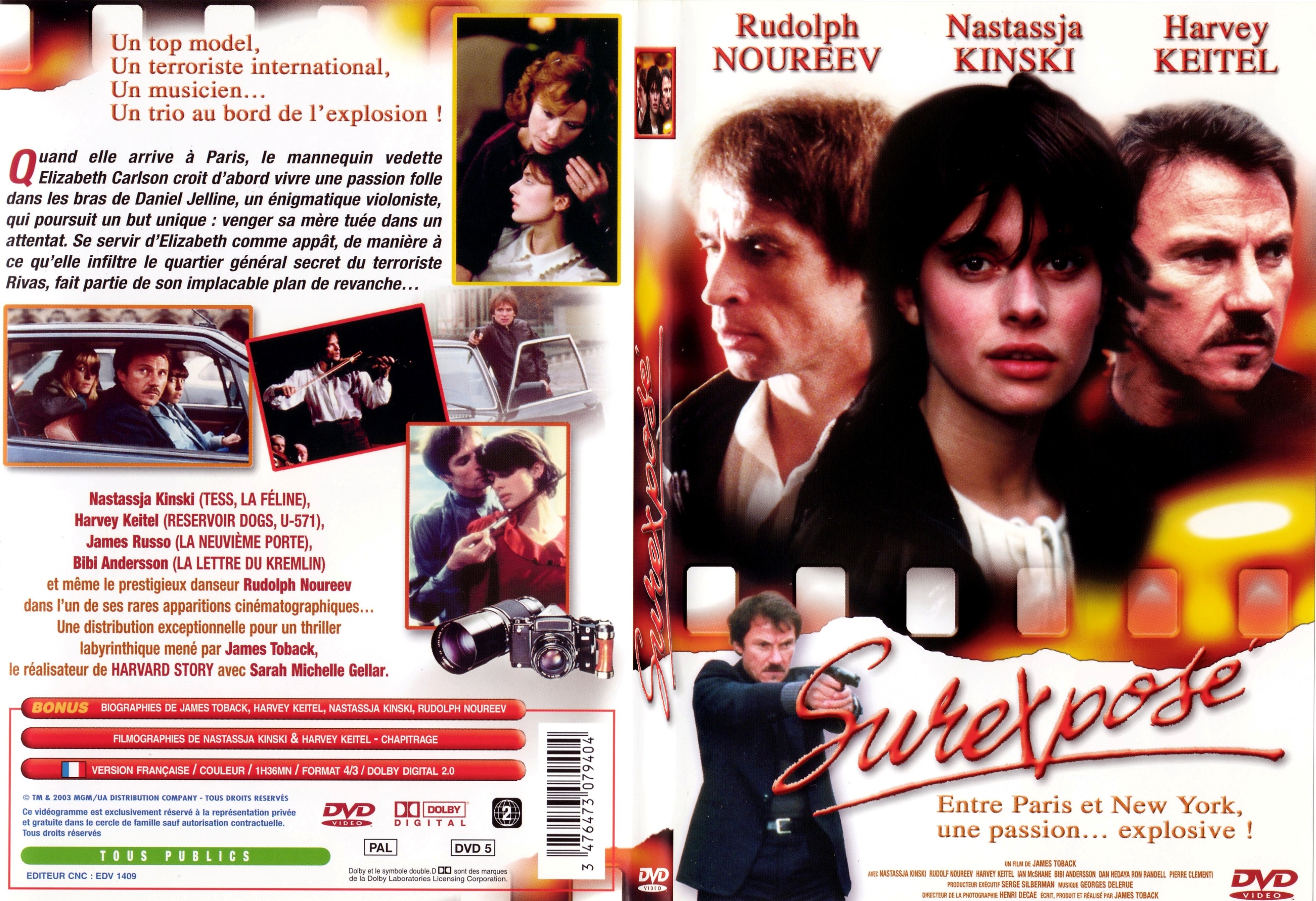 Jaquette DVD Surexpos - SLIM
