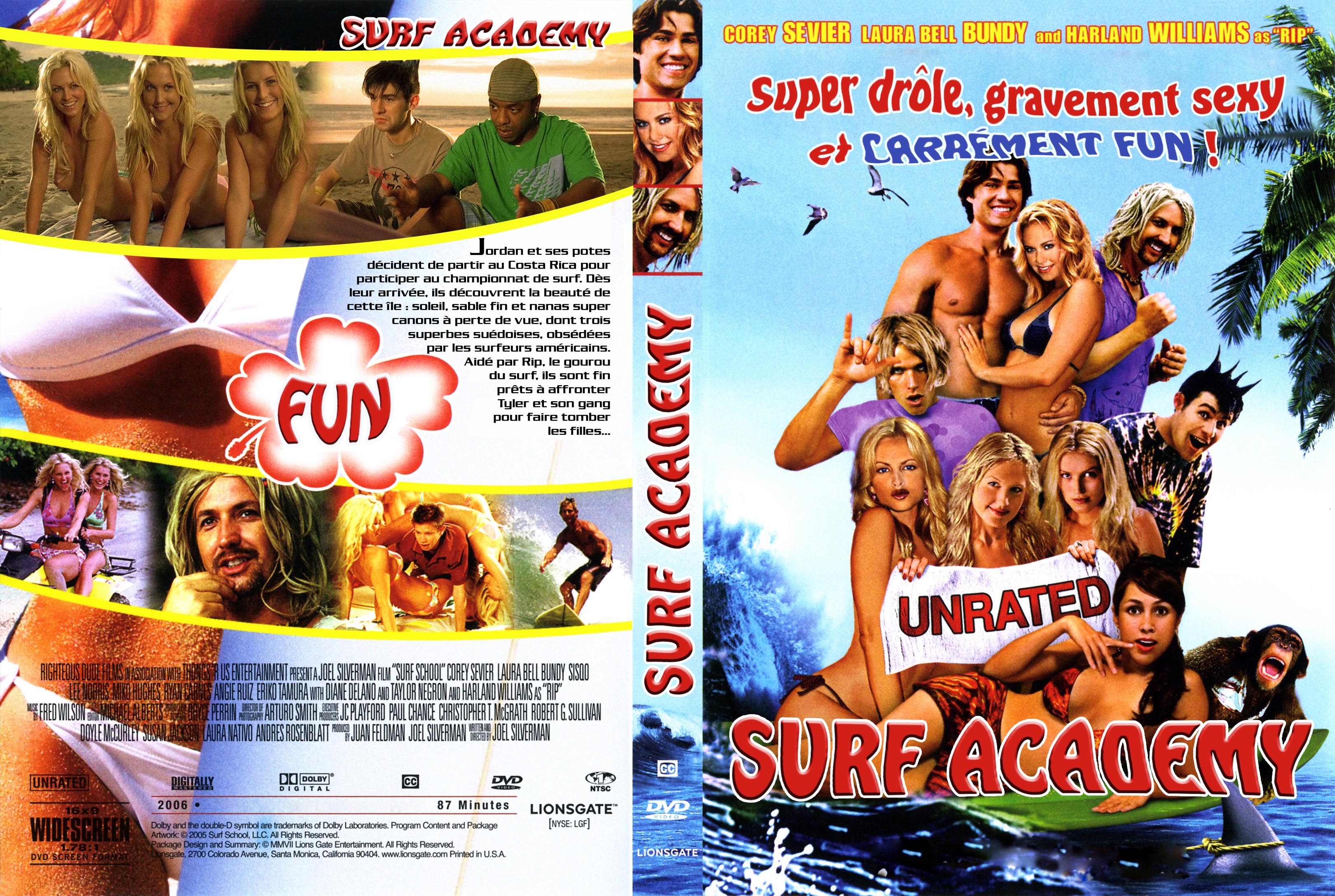 Jaquette DVD Surf academy
