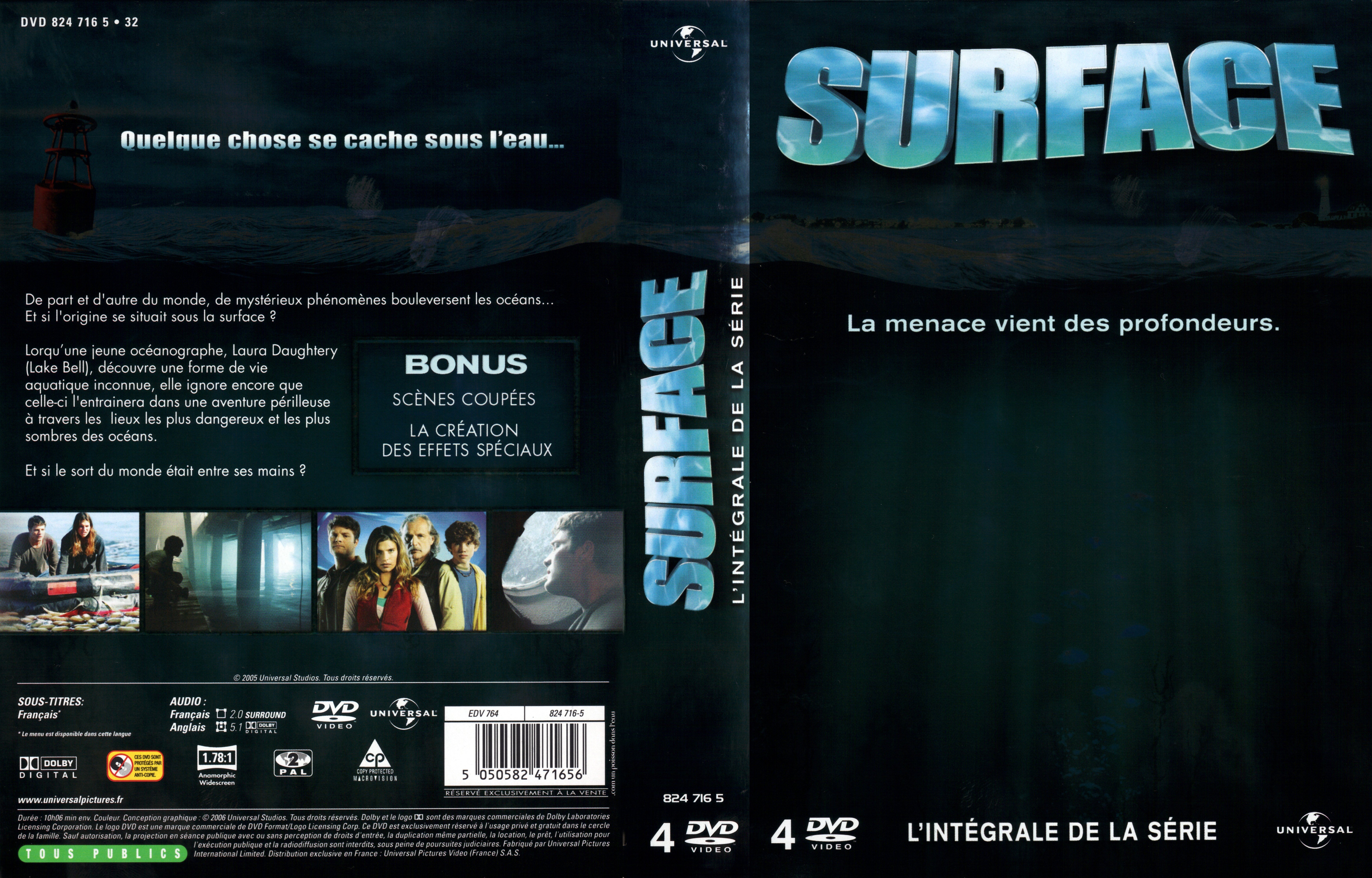 Jaquette DVD Surface l