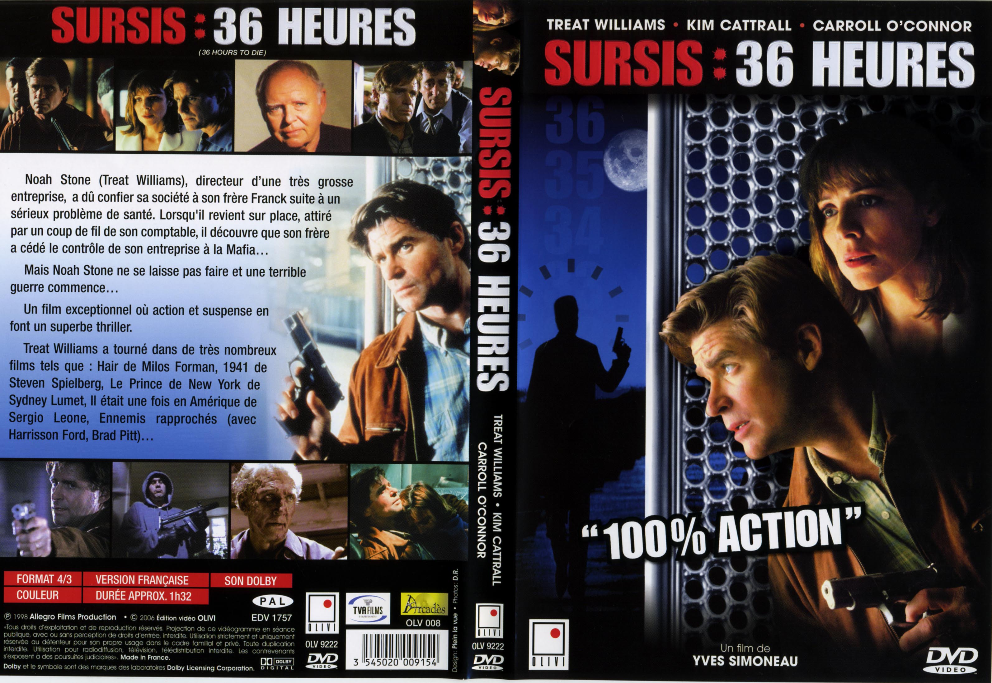 Jaquette DVD Sursis 36 heures