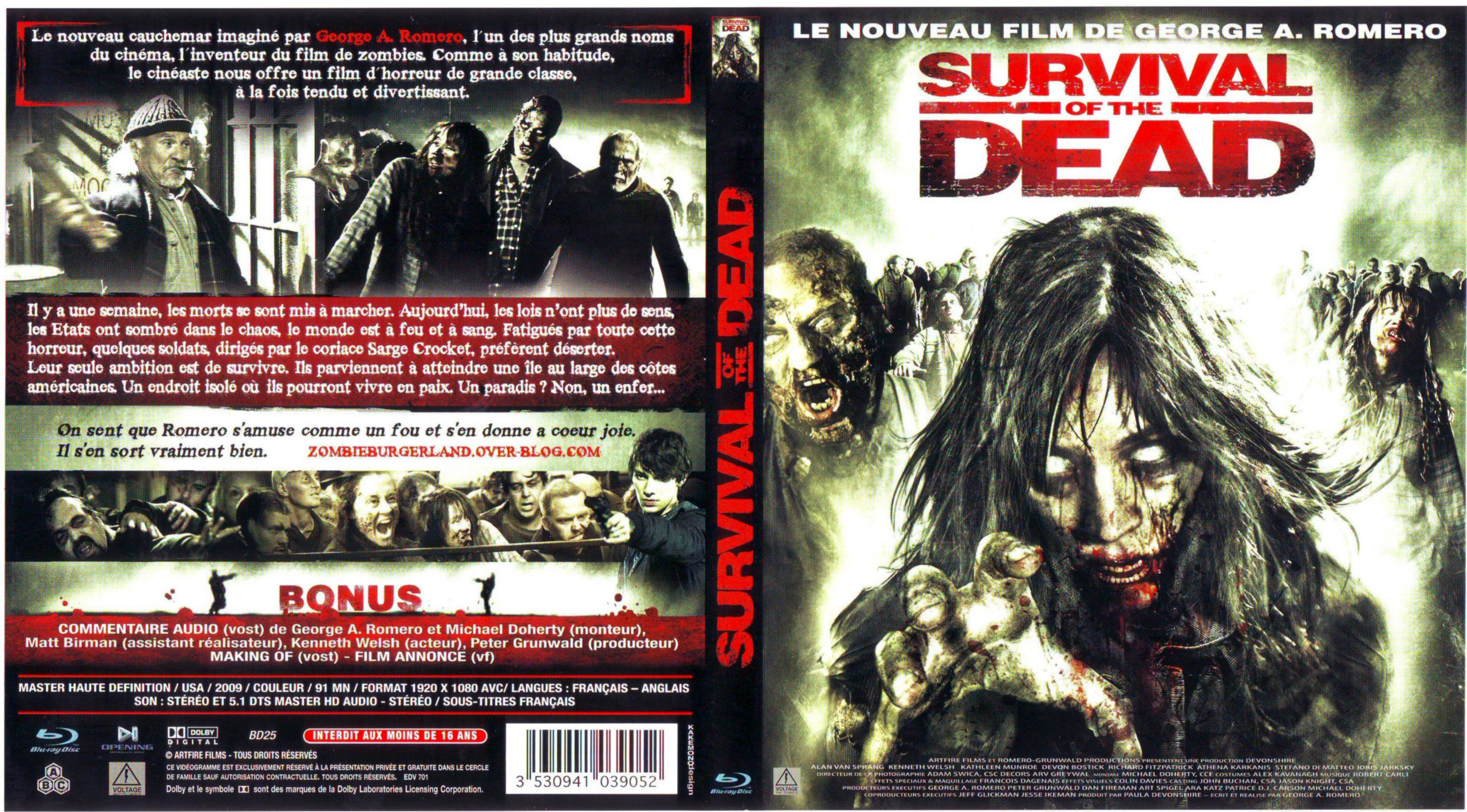 Jaquette DVD Survival of the dead (BLU-RAY)