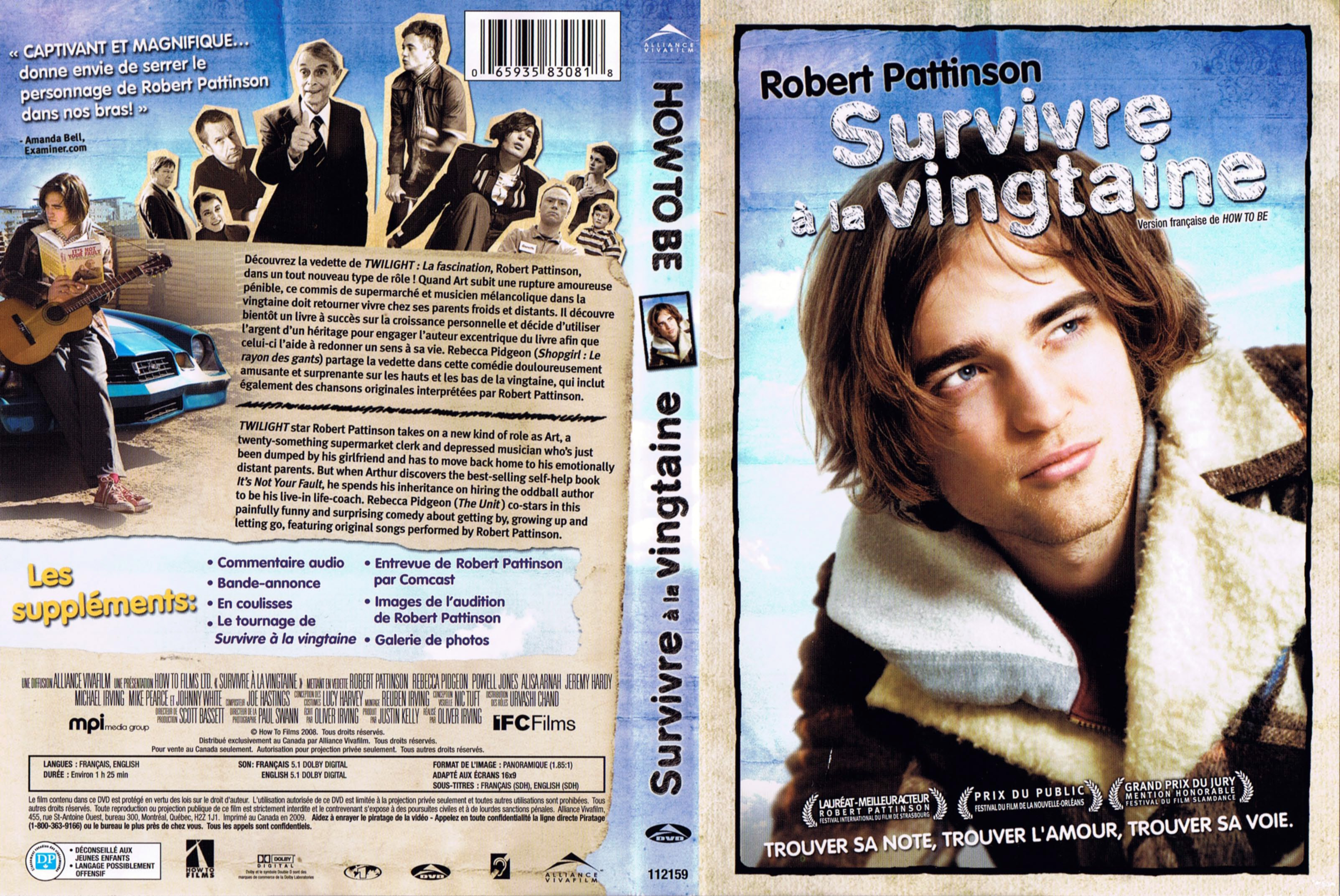 Jaquette DVD Survivre  la vingtaine (Canadienne)