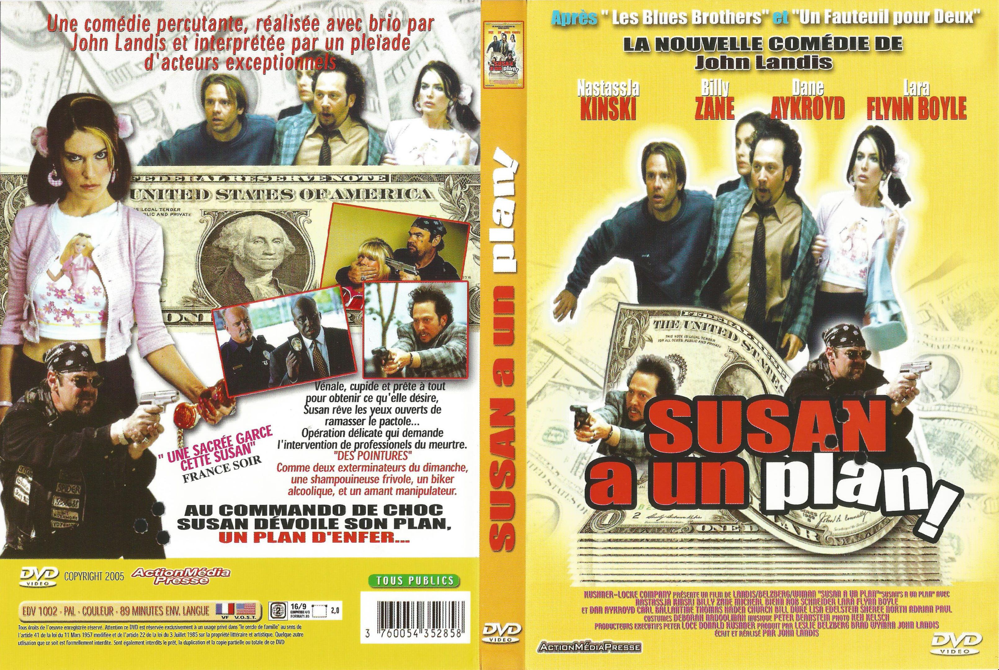 Jaquette DVD Susan  un plan v2