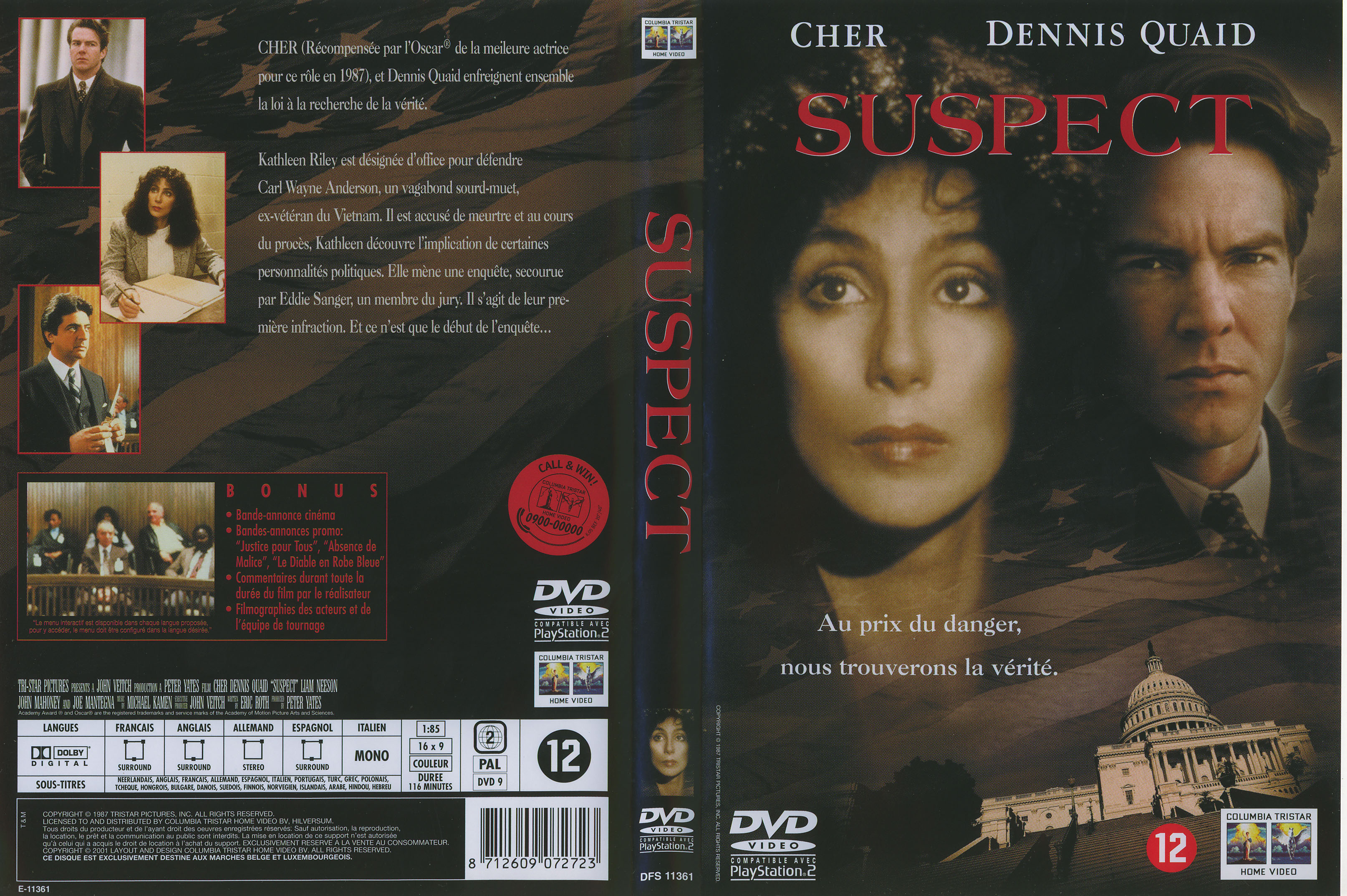 Jaquette DVD Suspect