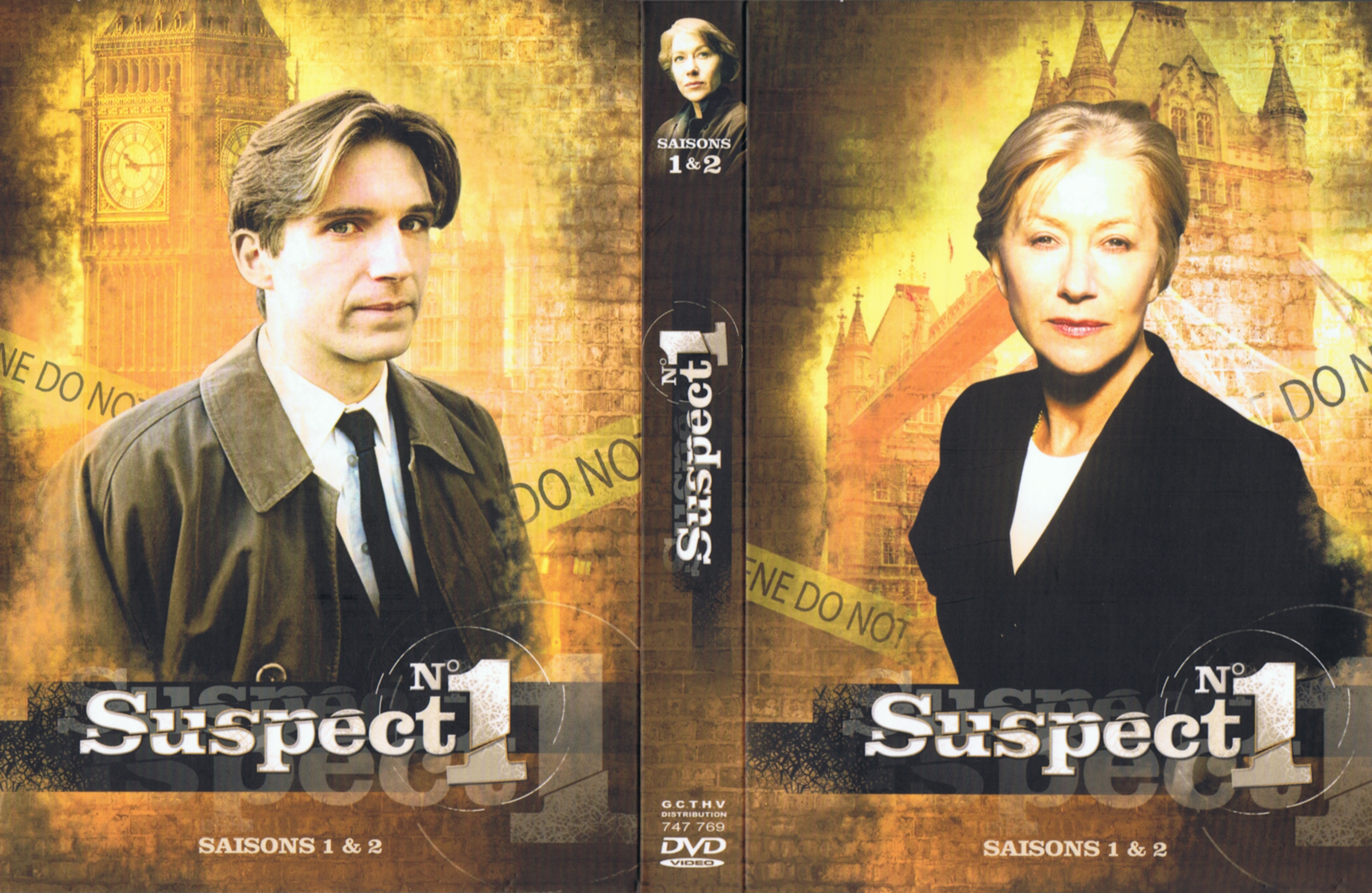 Jaquette DVD Suspect N1 Saison 1 et 2