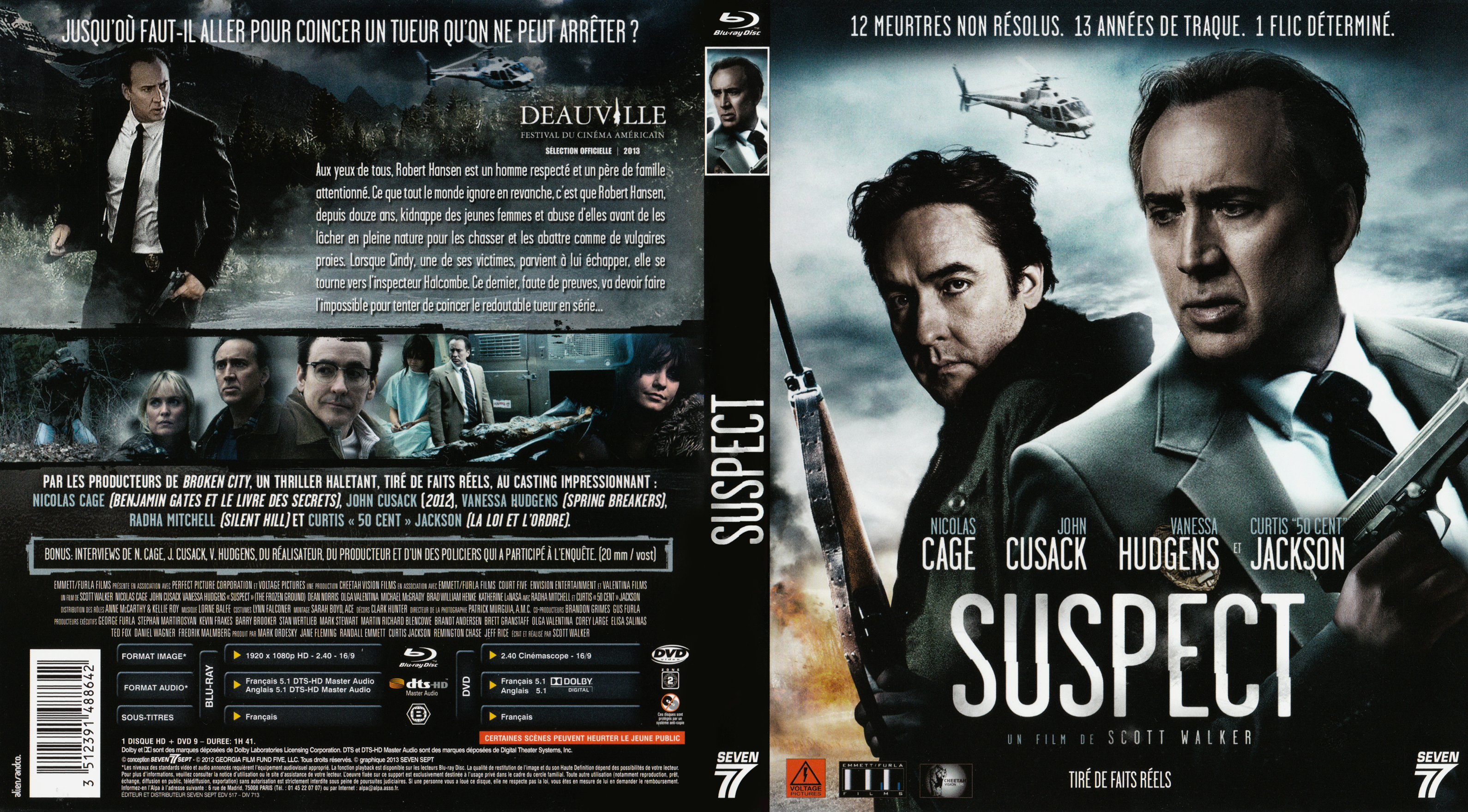 Jaquette DVD Suspect (2013) (BLU-RAY)