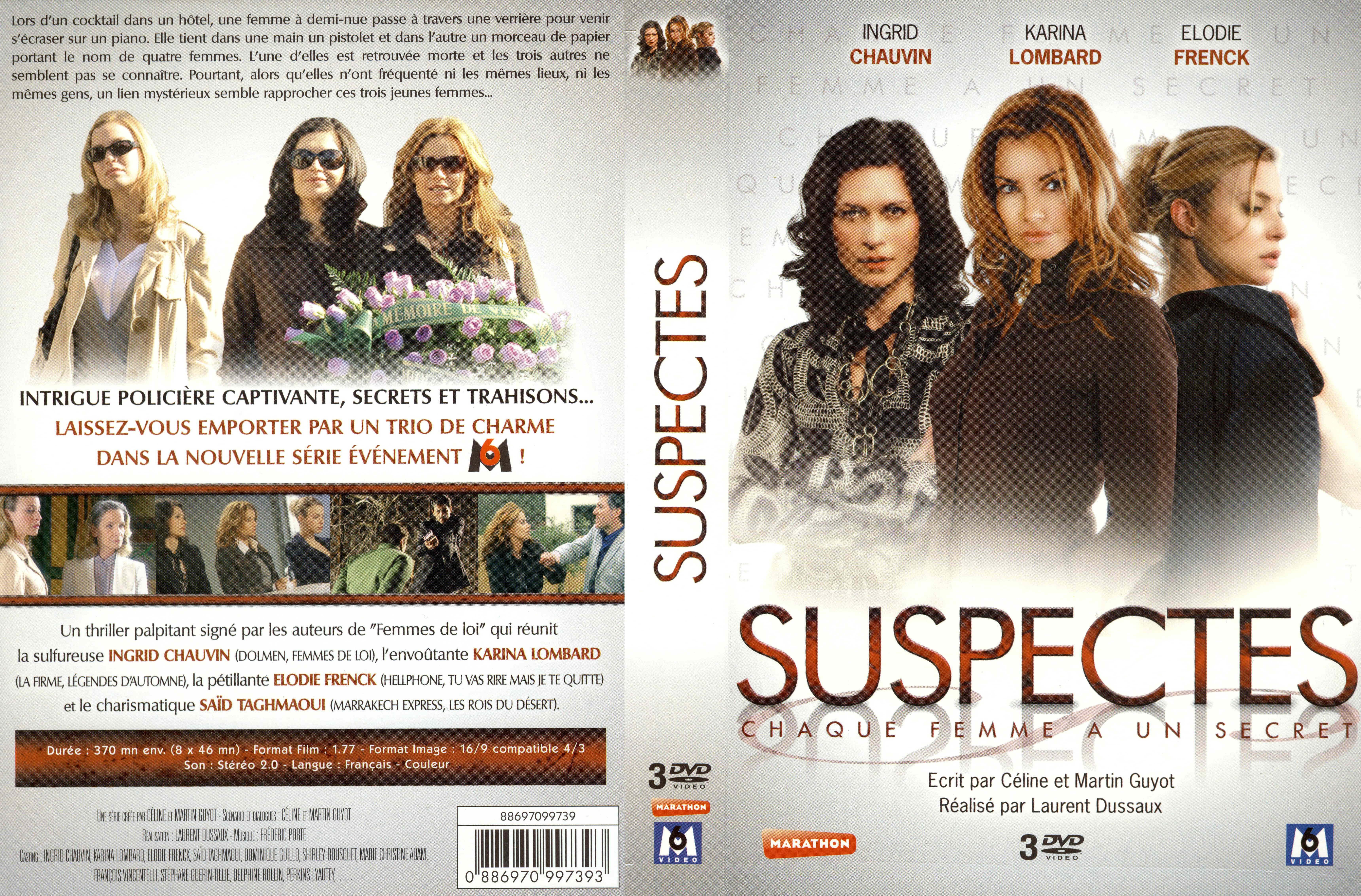 Jaquette DVD Suspectes COFFRET