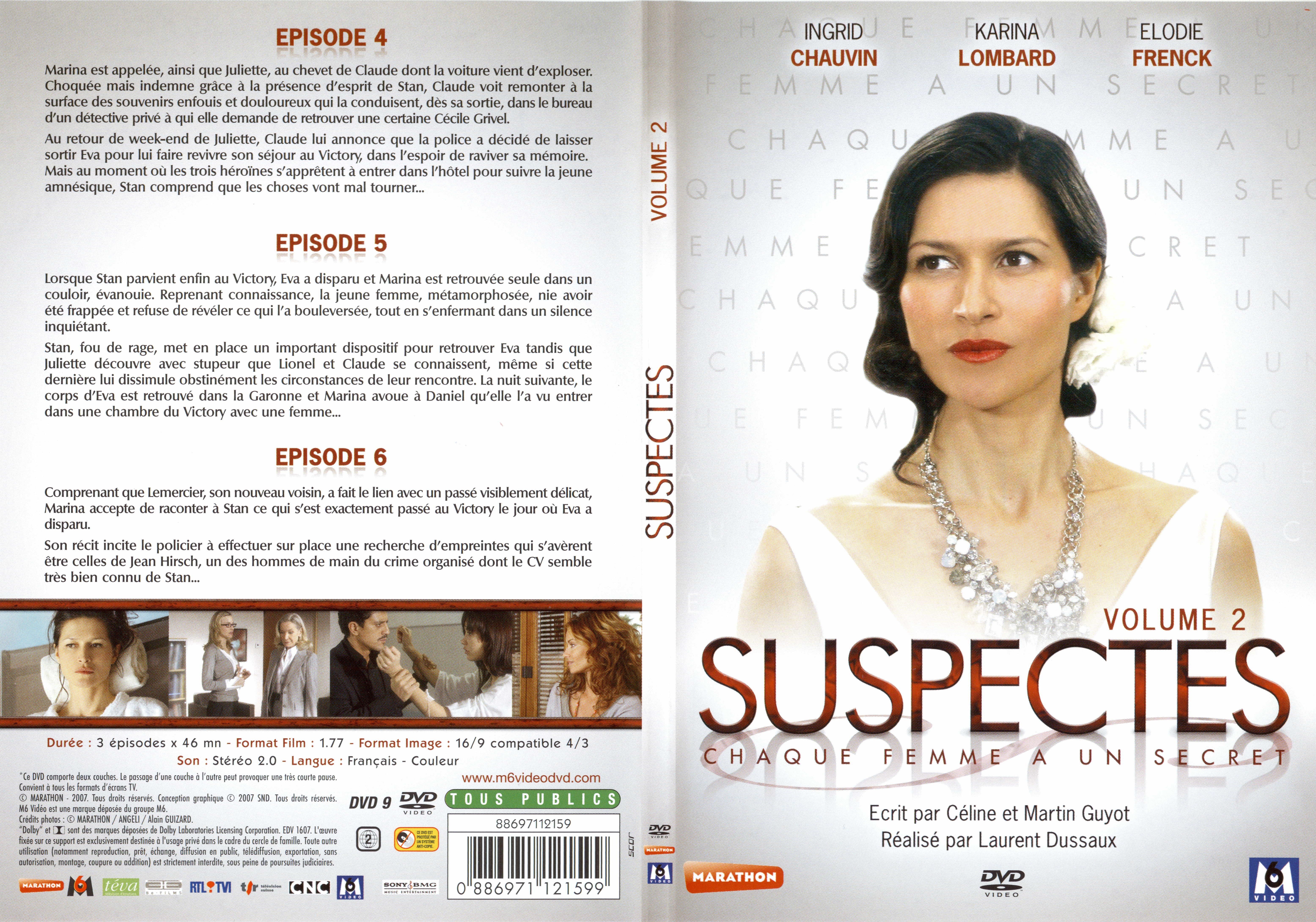 Jaquette DVD Suspectes vol 2