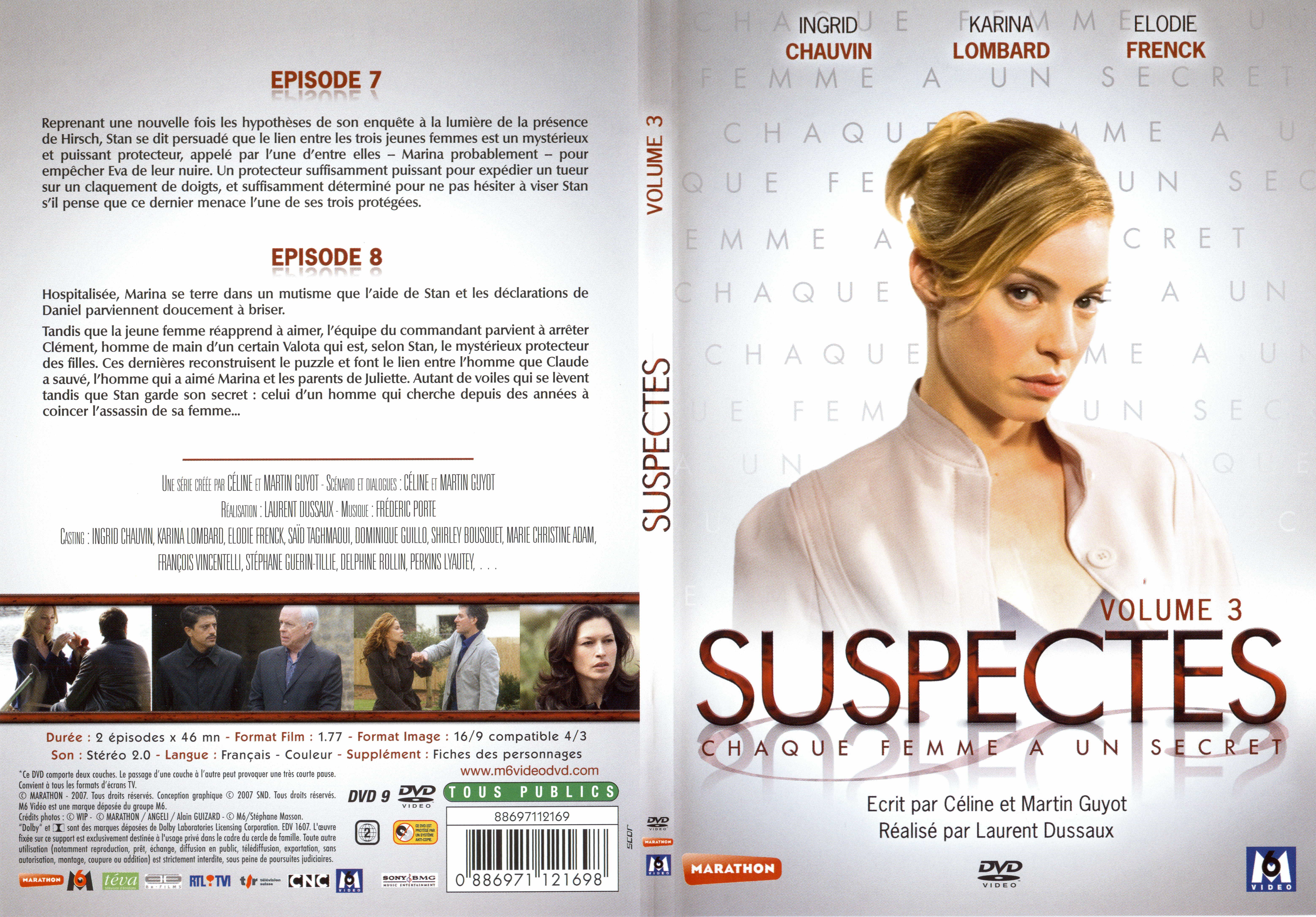 Jaquette DVD Suspectes vol 3