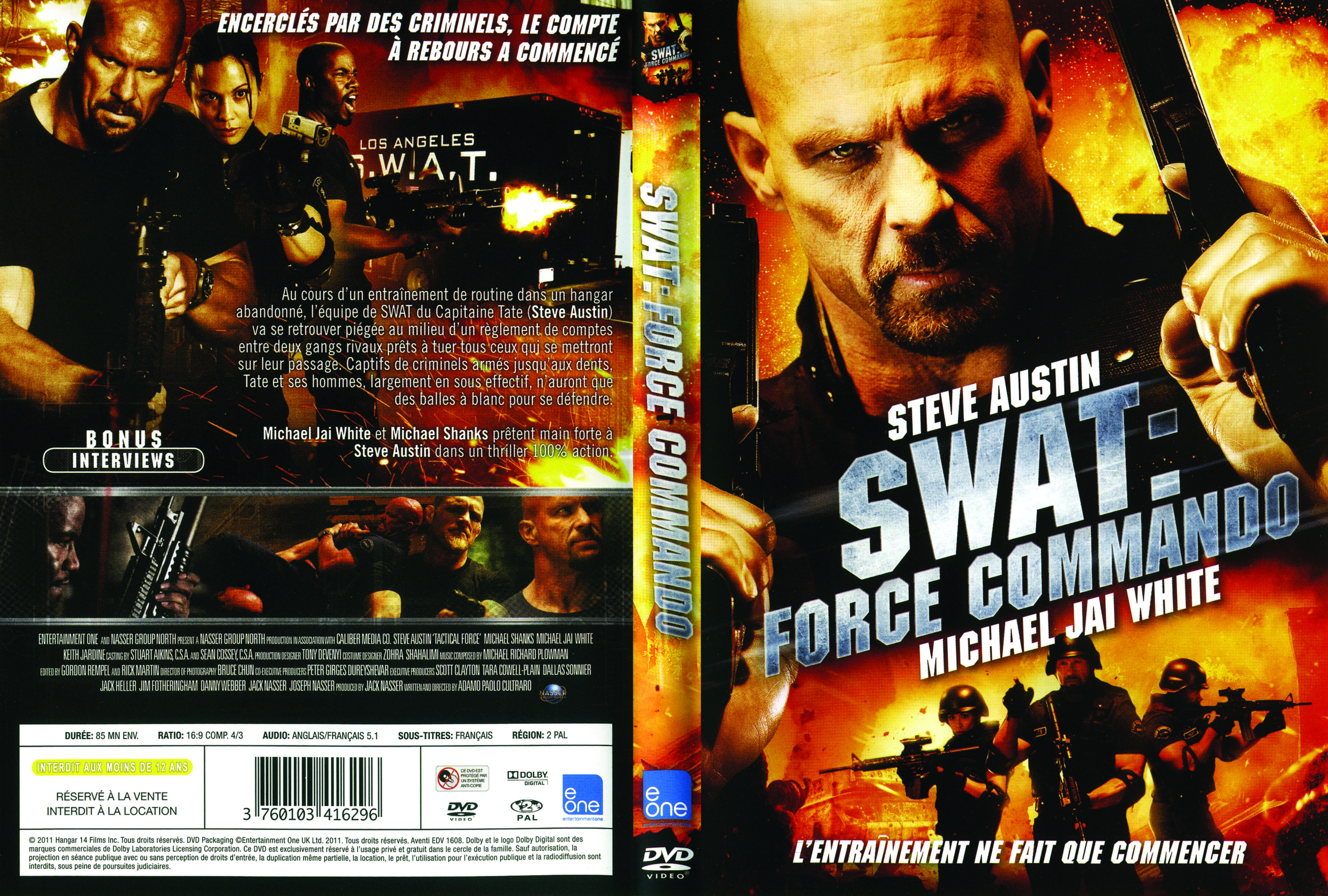 Jaquette DVD Swat force commando