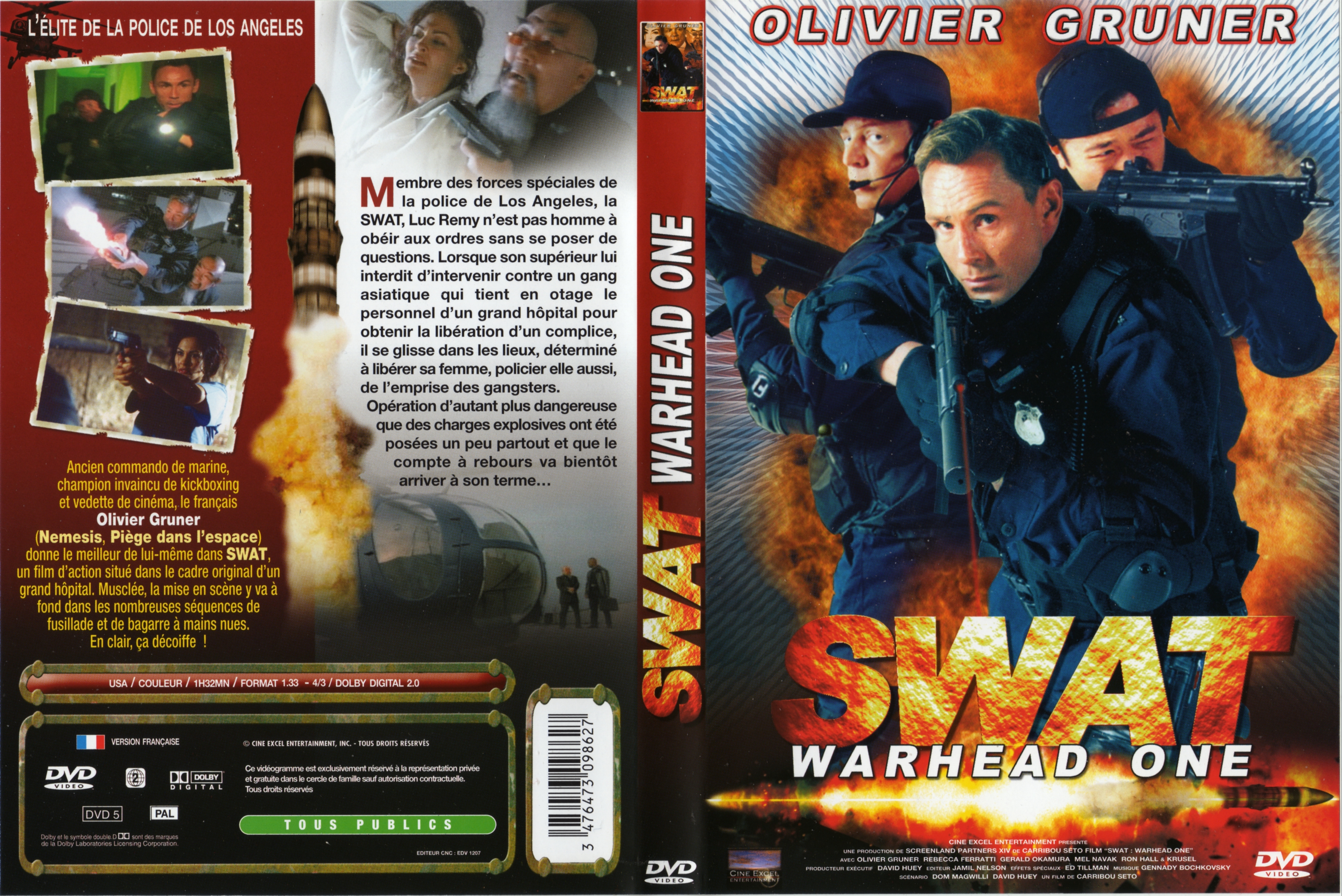Jaquette DVD Swat warhead one