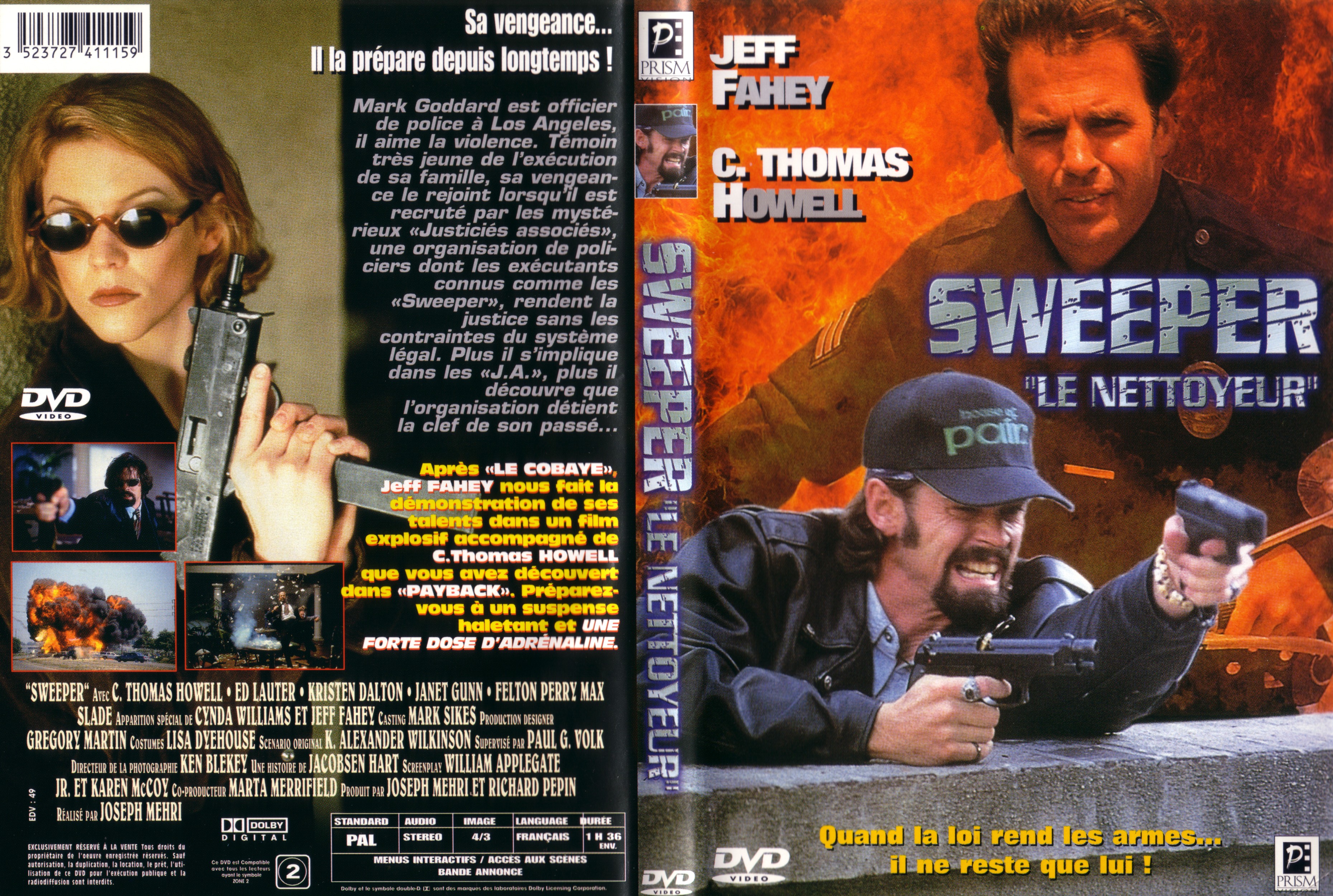 Jaquette DVD Sweeper le nettoyeur