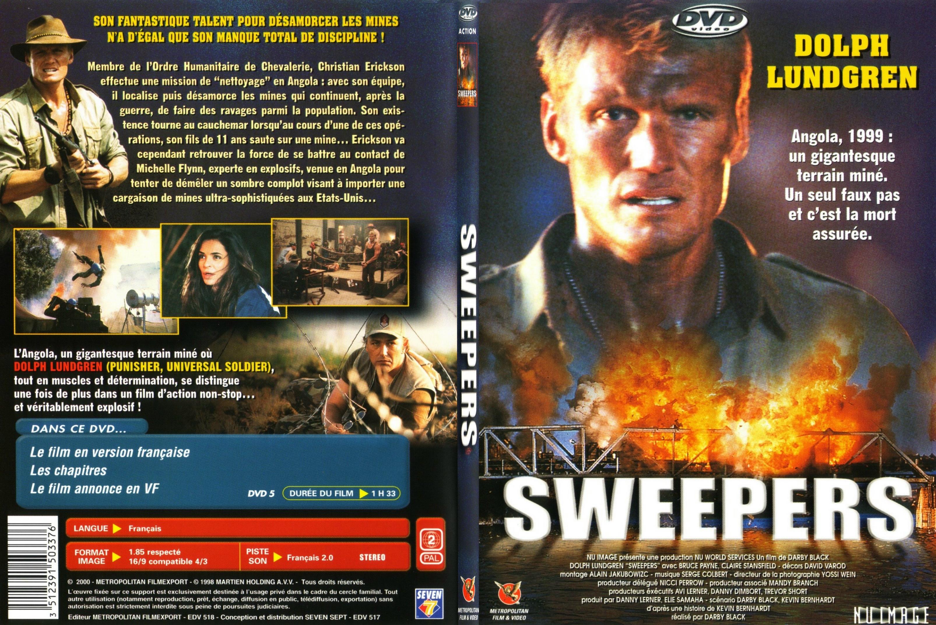 Jaquette DVD Sweepers - SLIM
