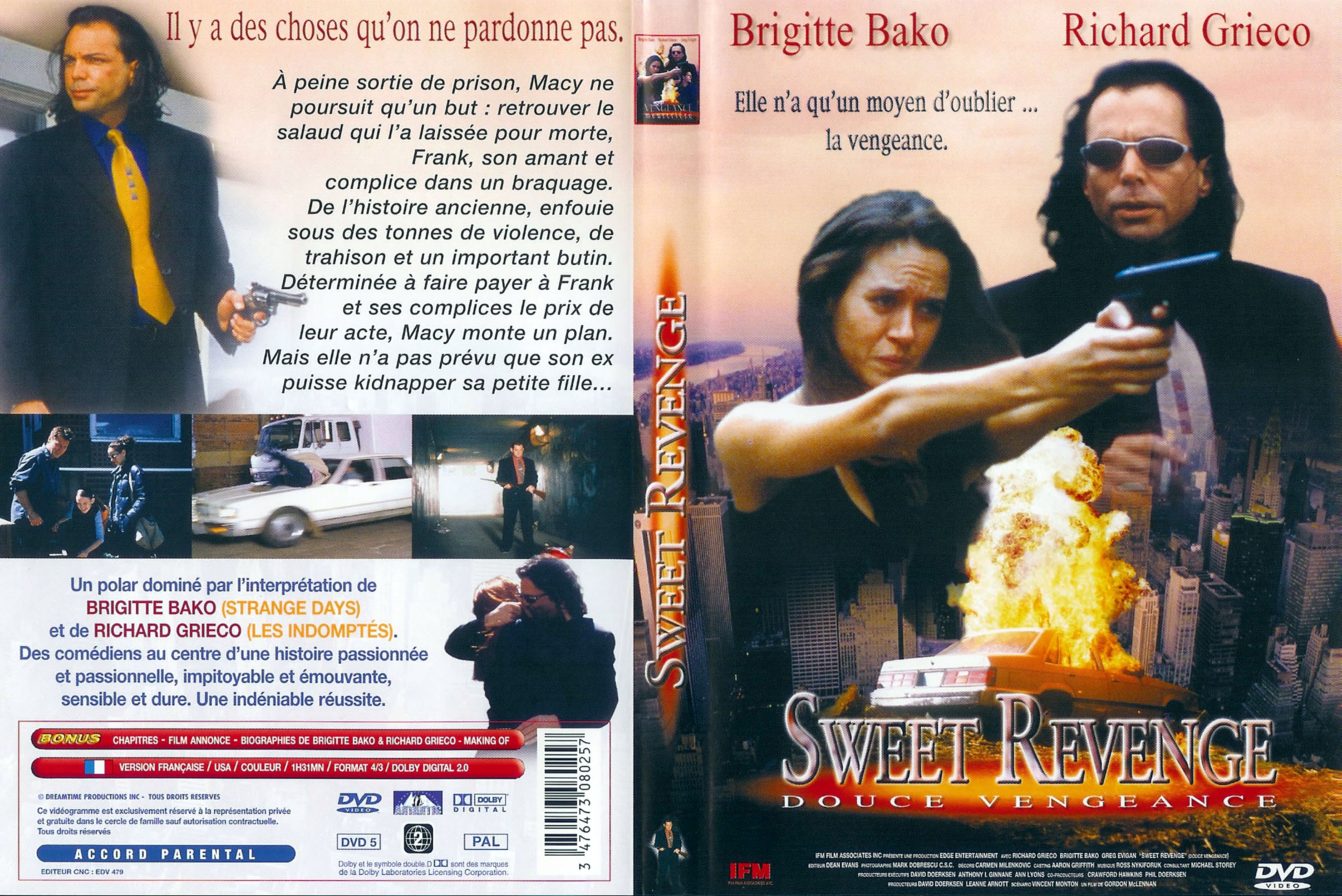 Jaquette DVD Sweet revenge