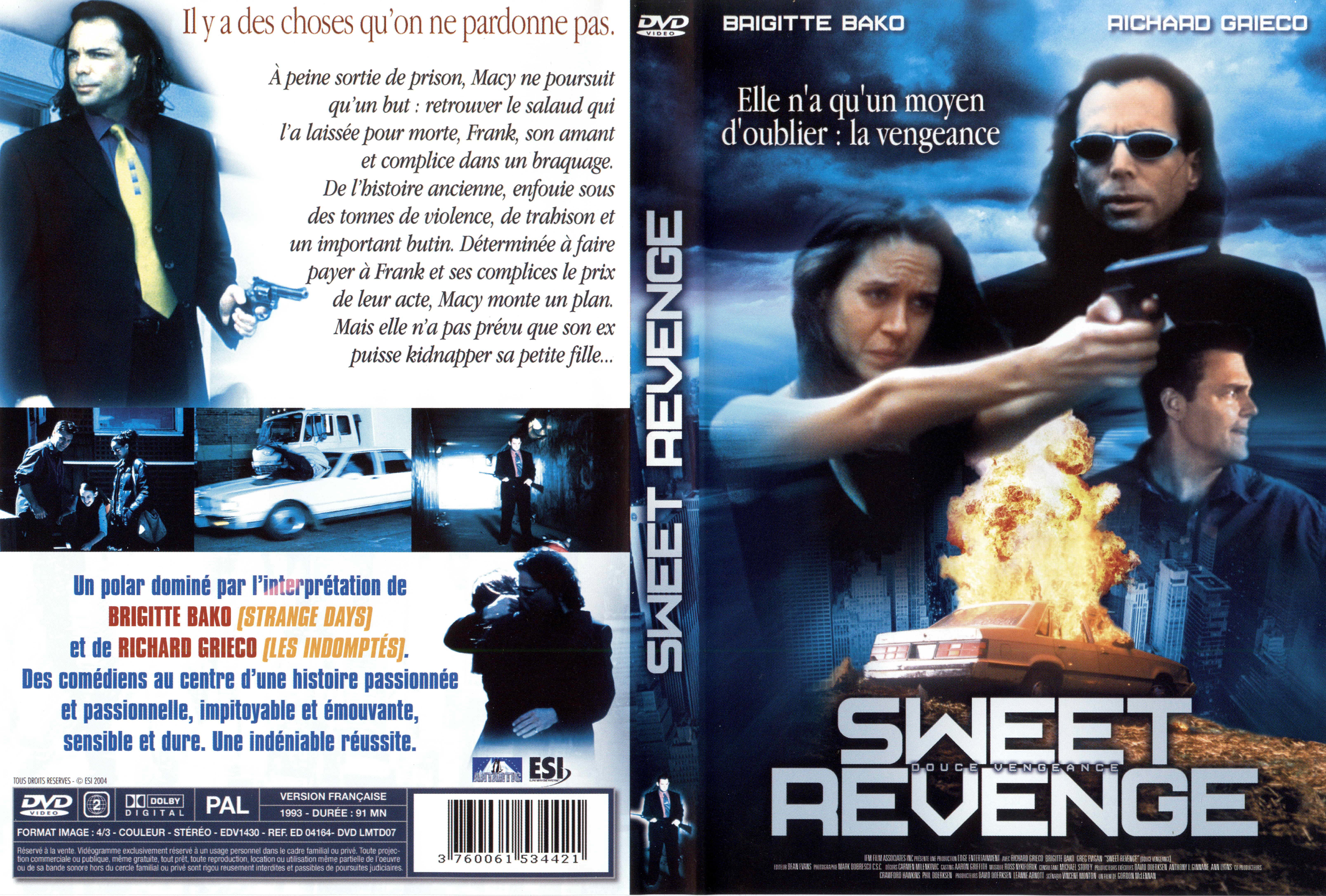 Jaquette DVD Sweet revenge v2