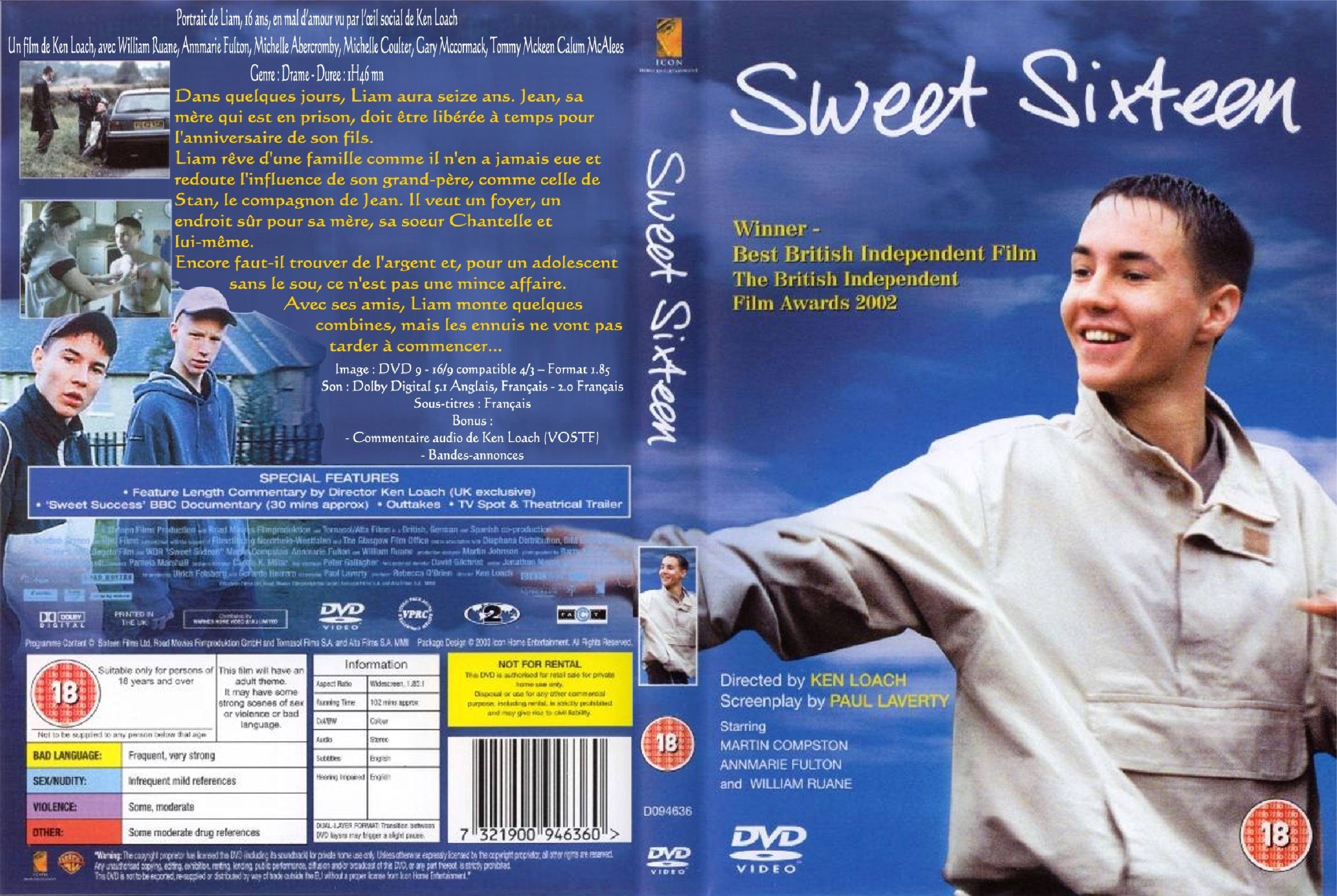 Jaquette DVD Sweet sisteen custom