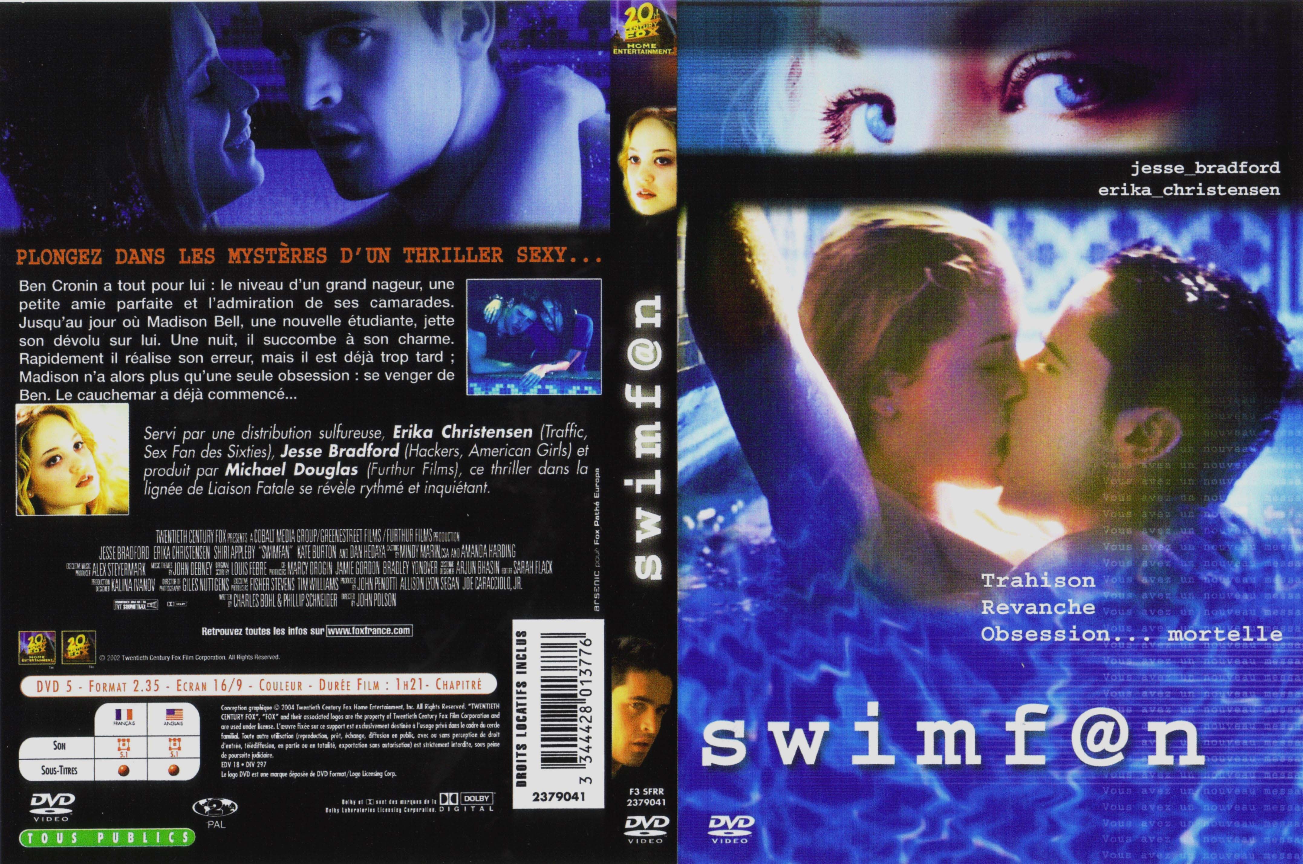 Jaquette DVD Swimfan