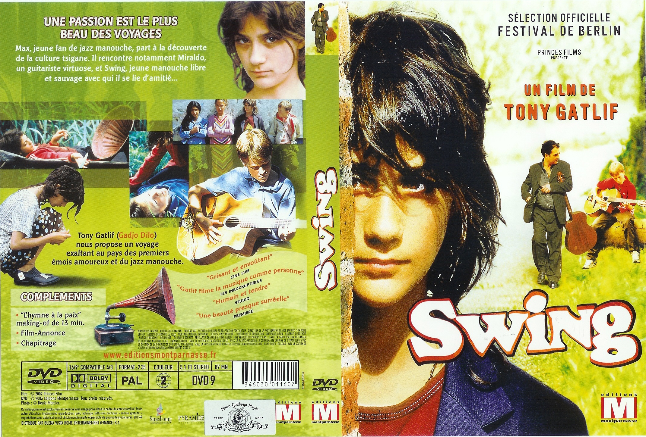 Jaquette DVD Swing