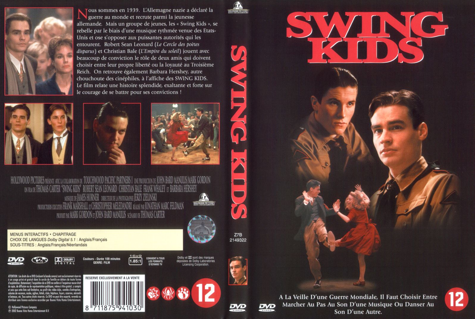 Jaquette DVD Swing Kids