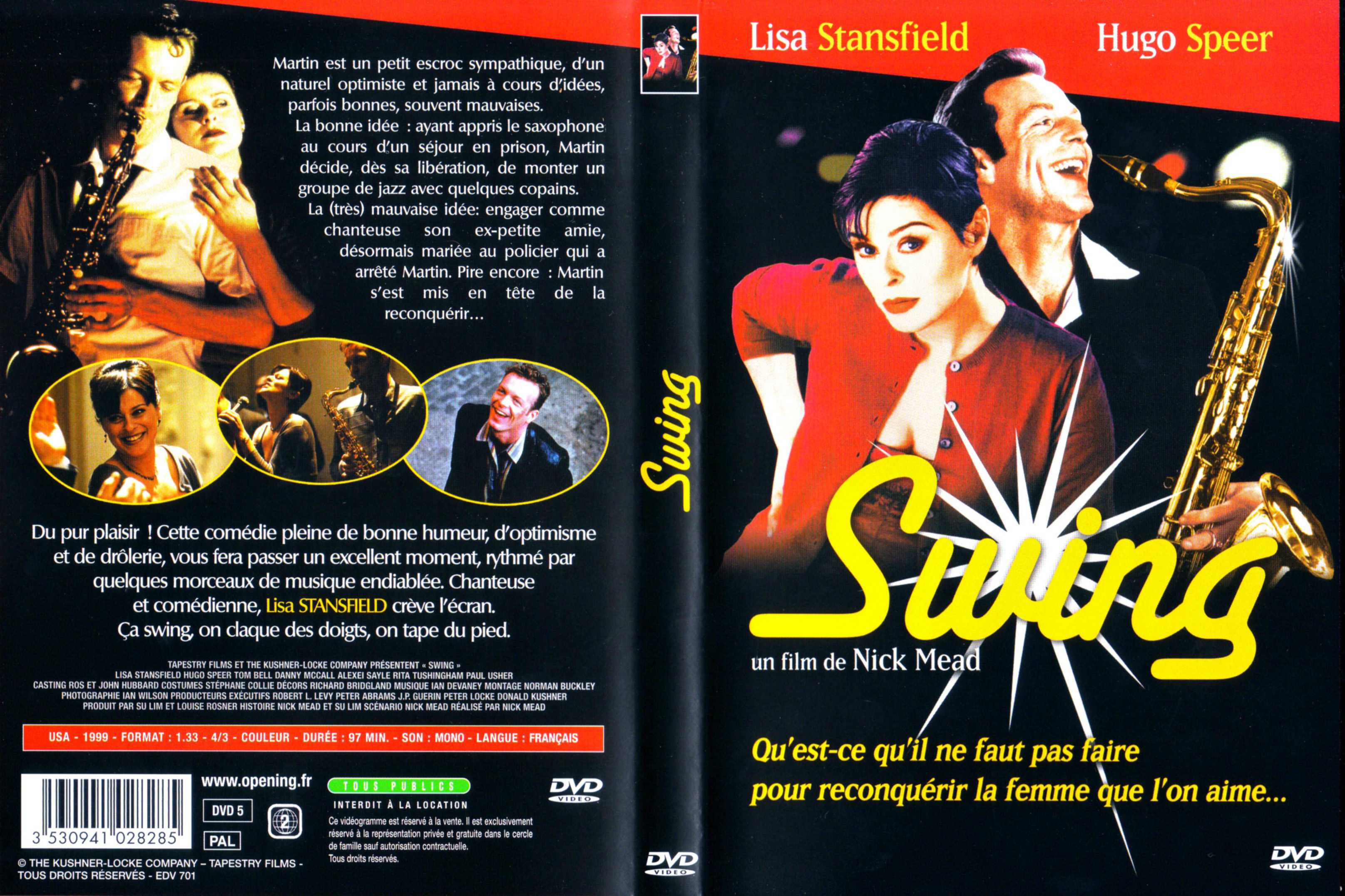 Jaquette DVD Swing (1999)