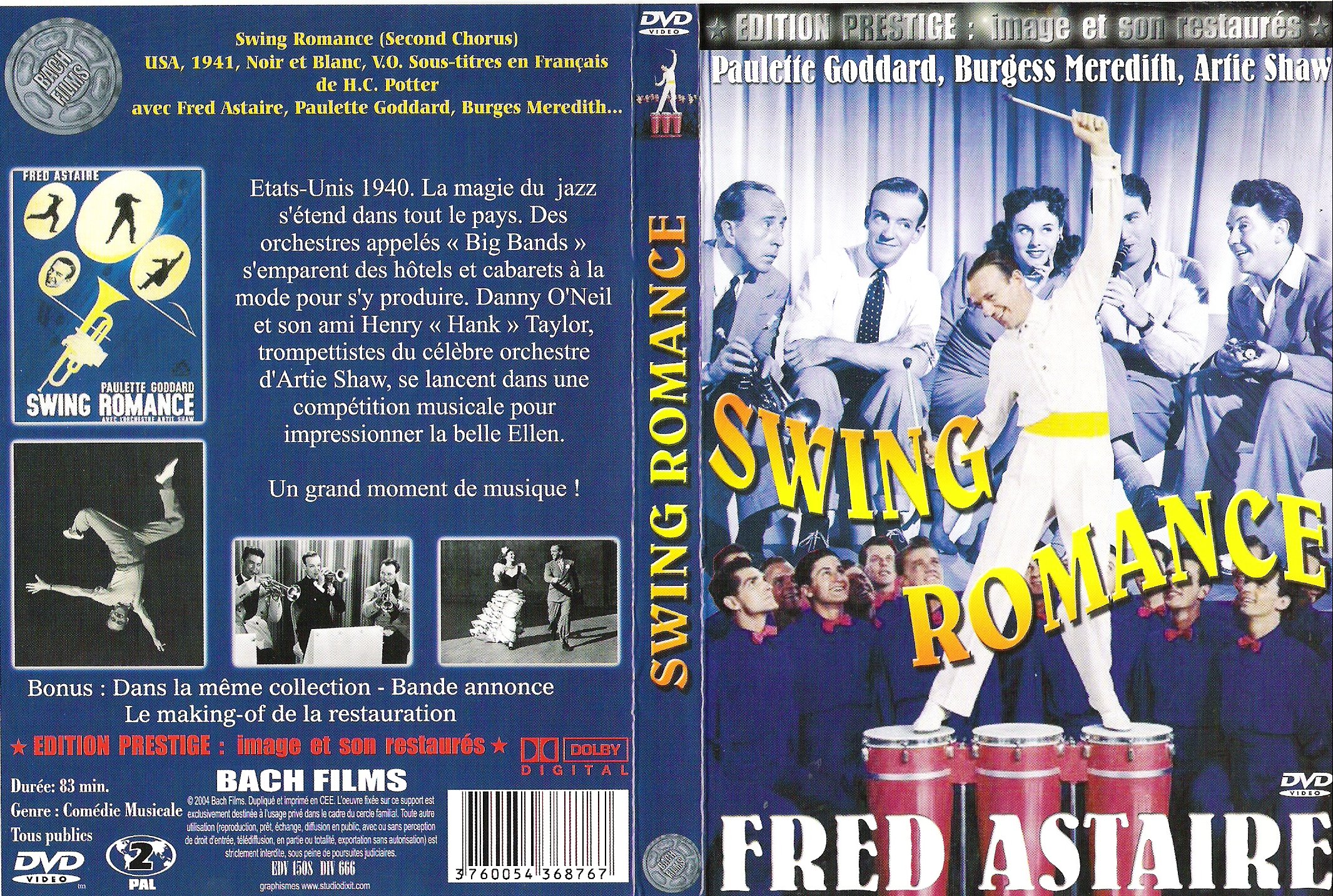 Jaquette DVD Swing romance