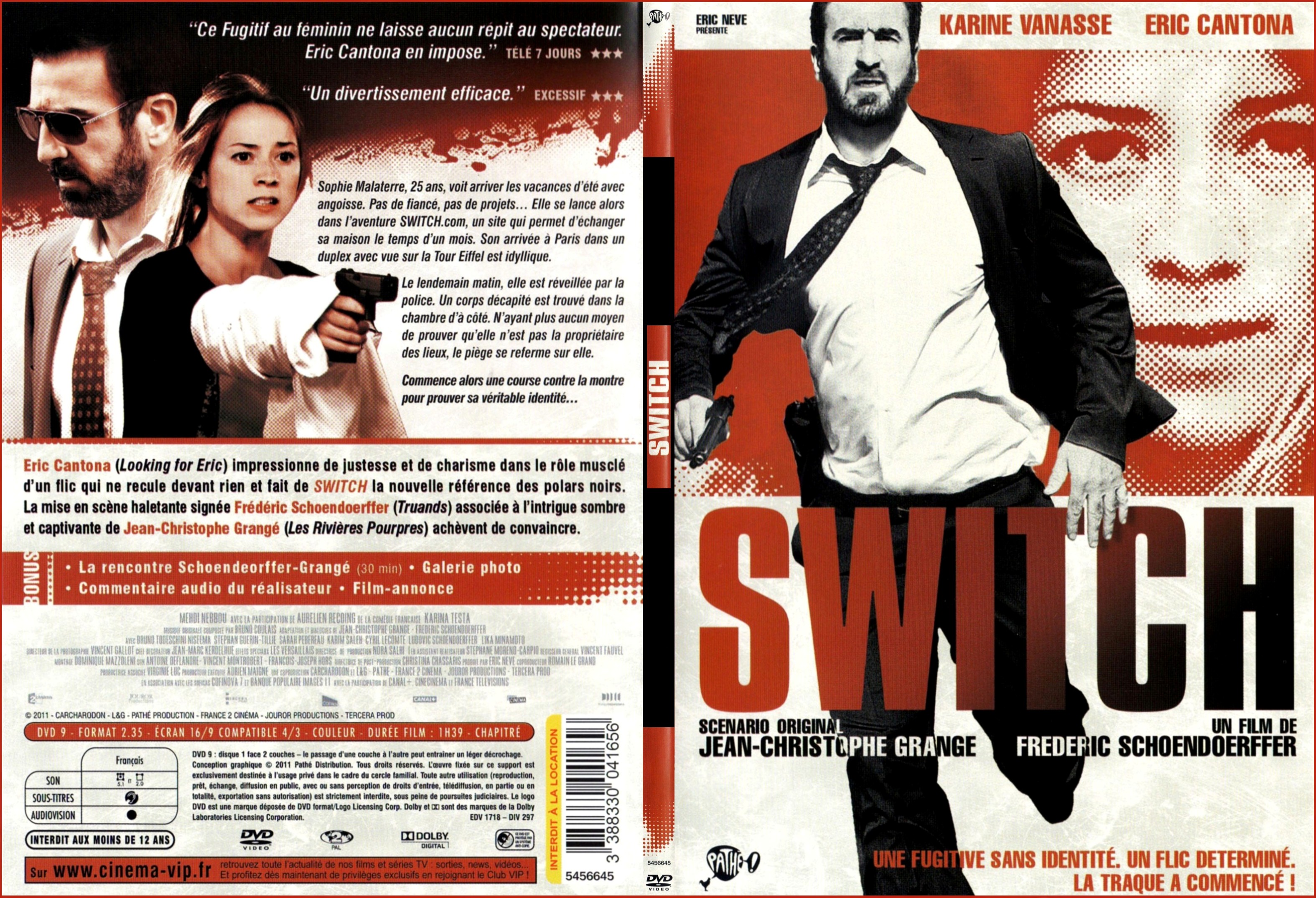 Jaquette DVD Switch - SLIM