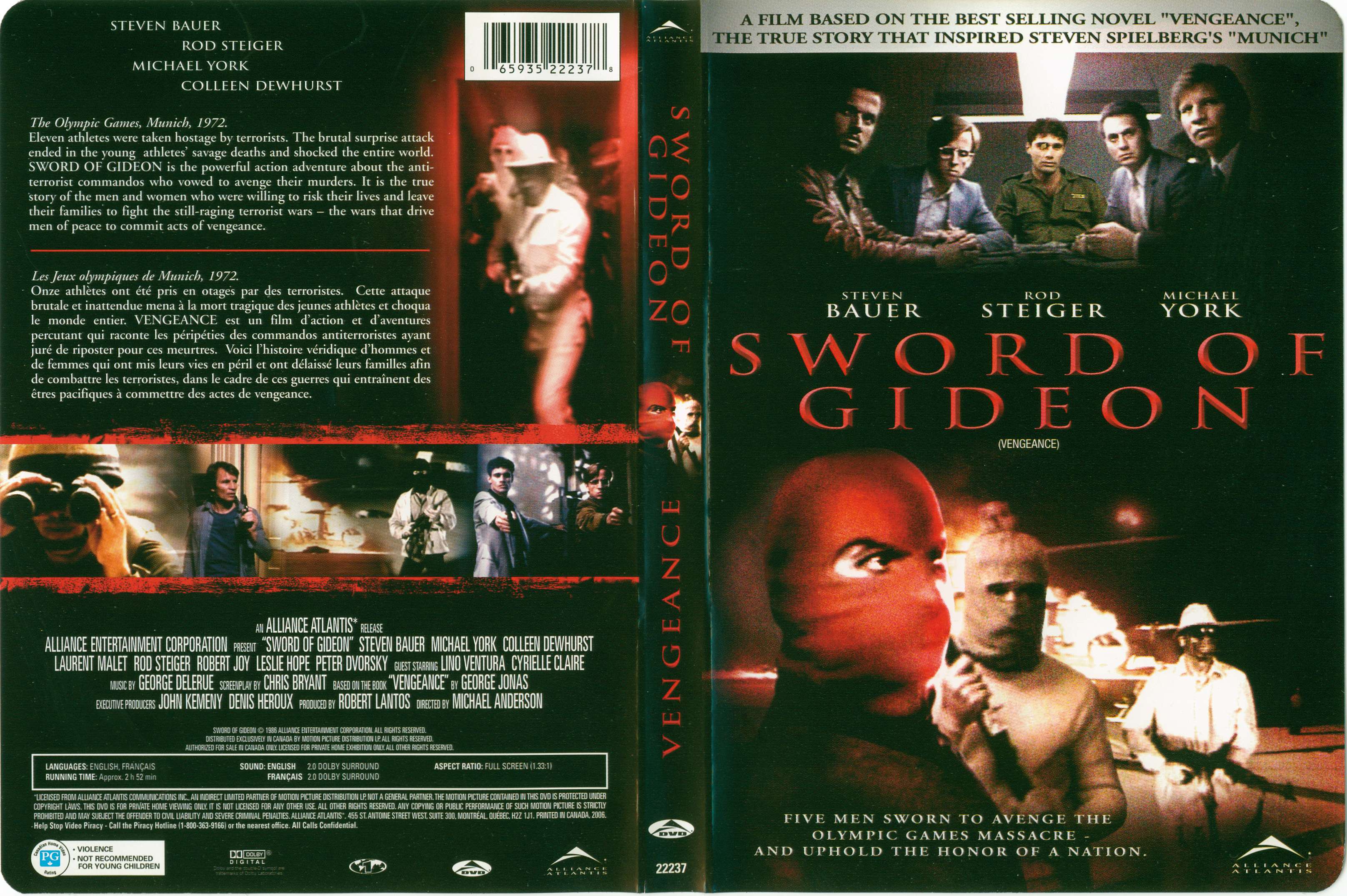 Jaquette DVD Sword of Gideon