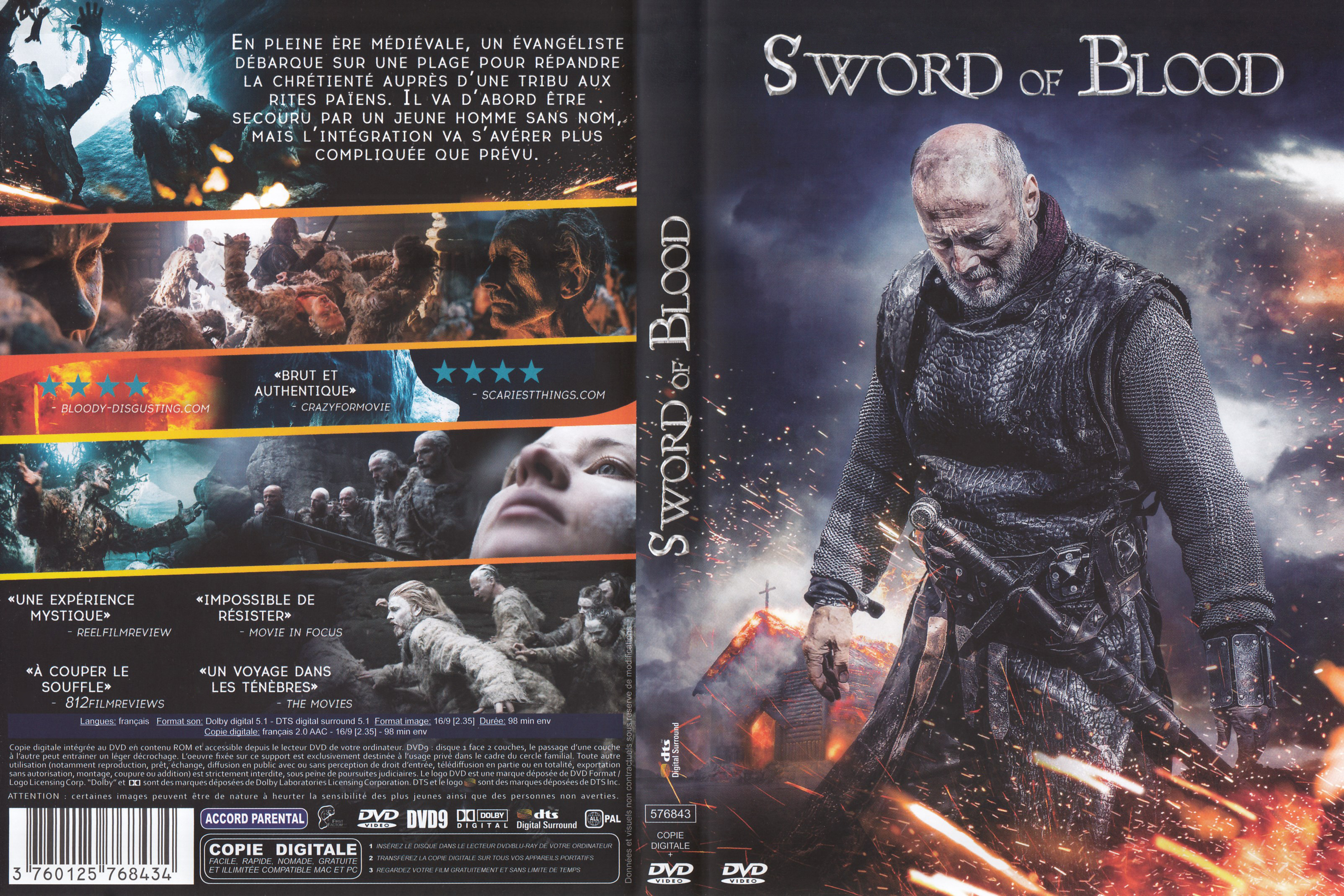 Jaquette DVD Sword of blood