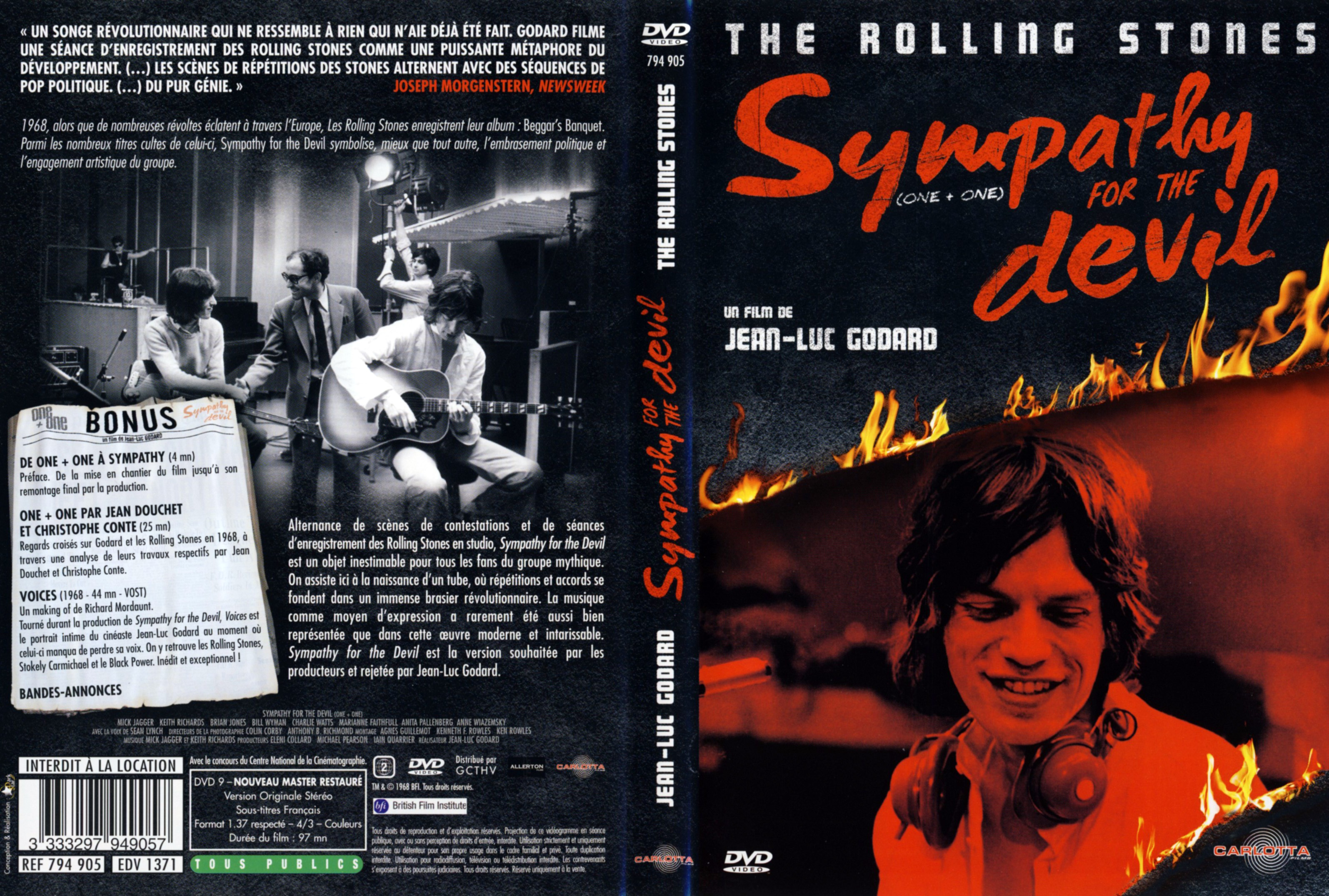 Jaquette DVD Sympathy for the devil