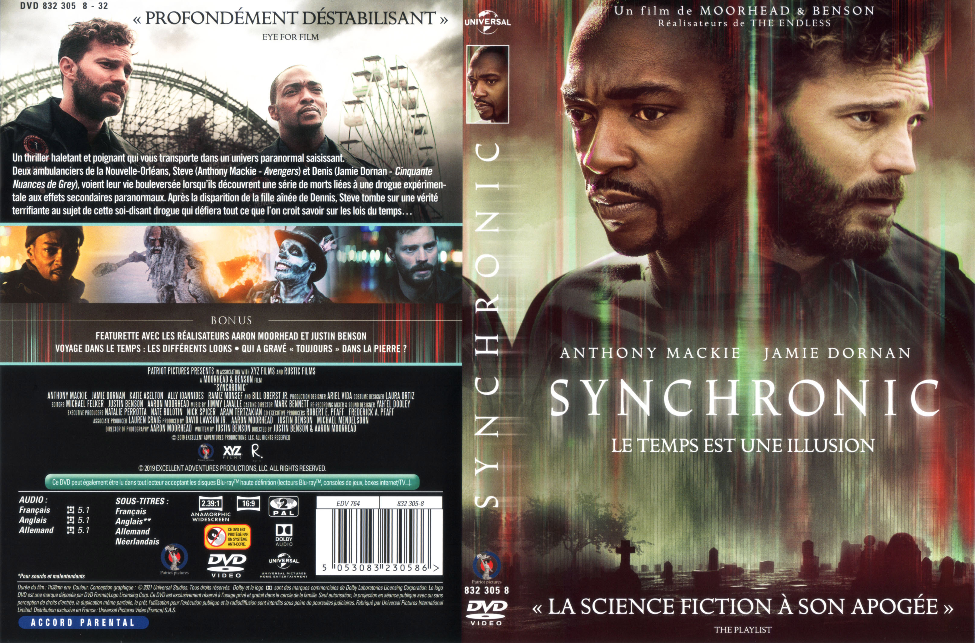Jaquette DVD Synchronic