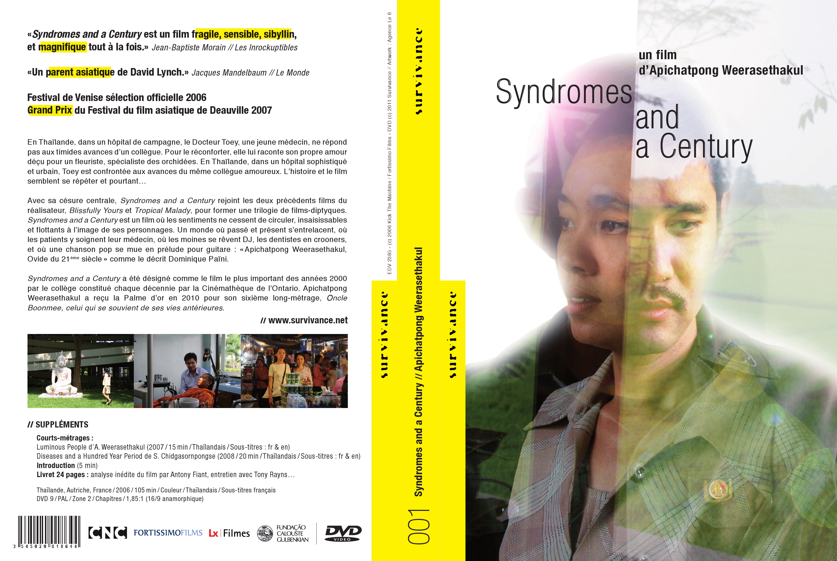 Jaquette DVD Syndromes and a Century