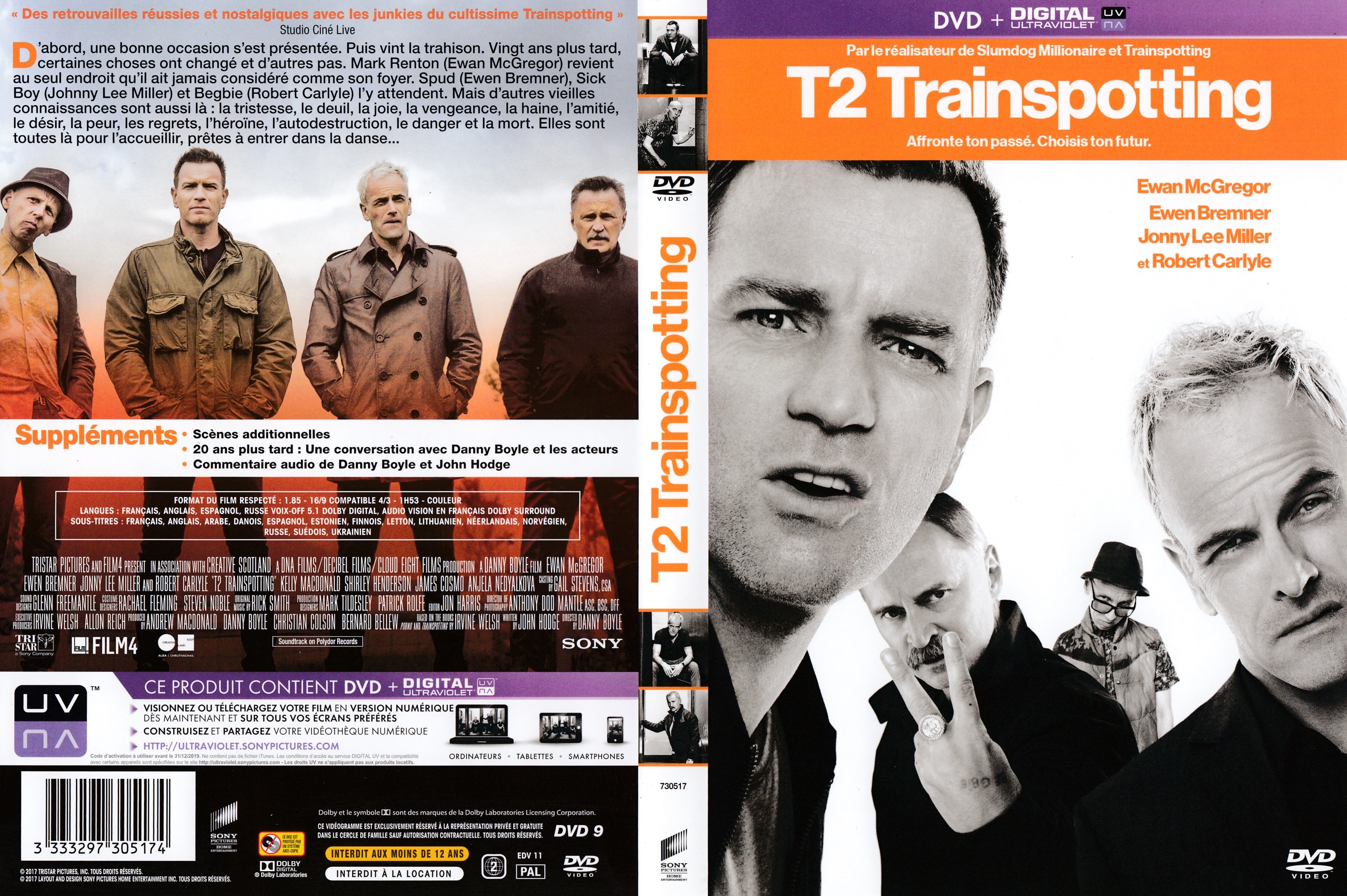 Jaquette DVD T2 Trainspotting