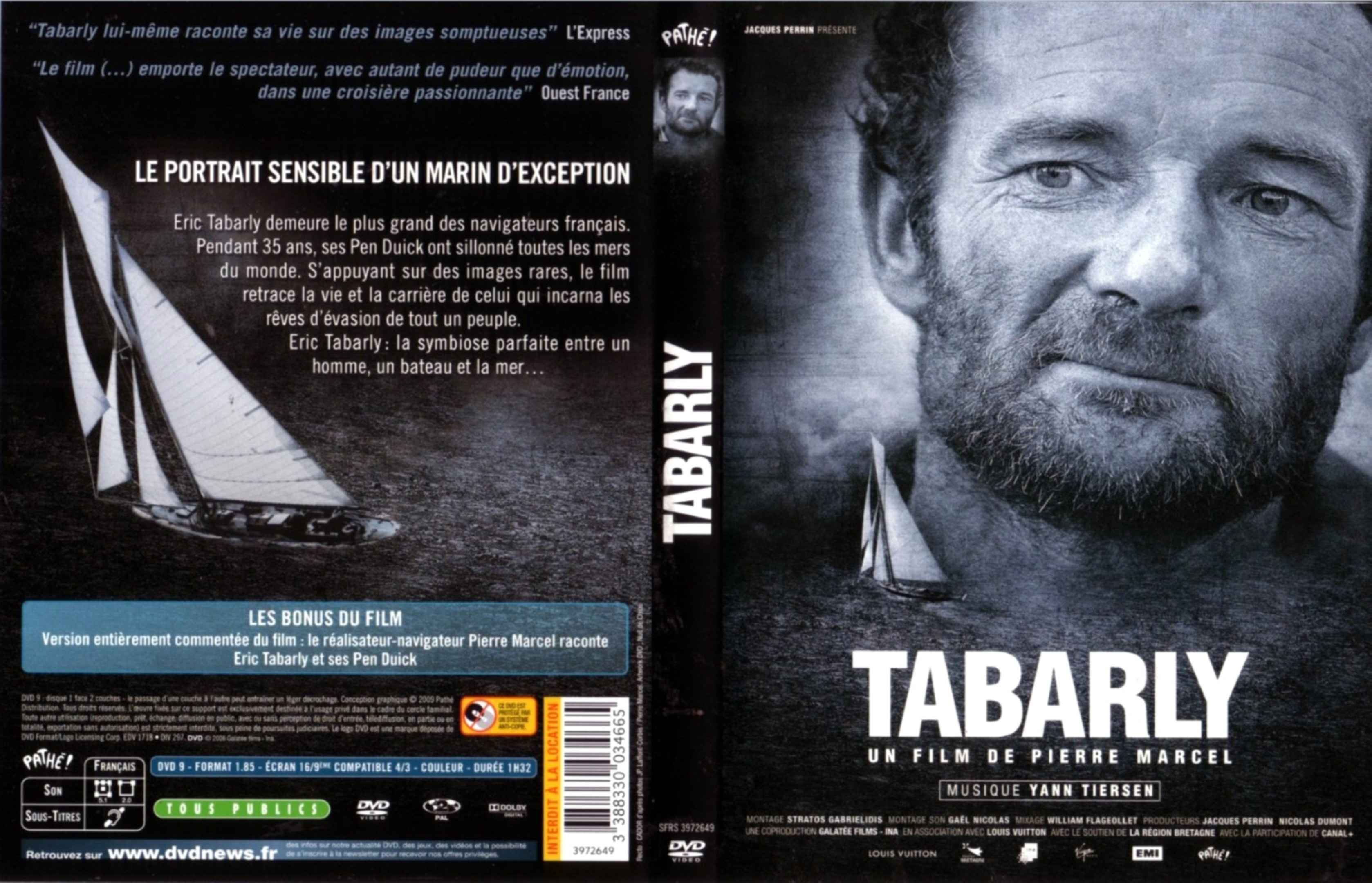Jaquette DVD Tabarly