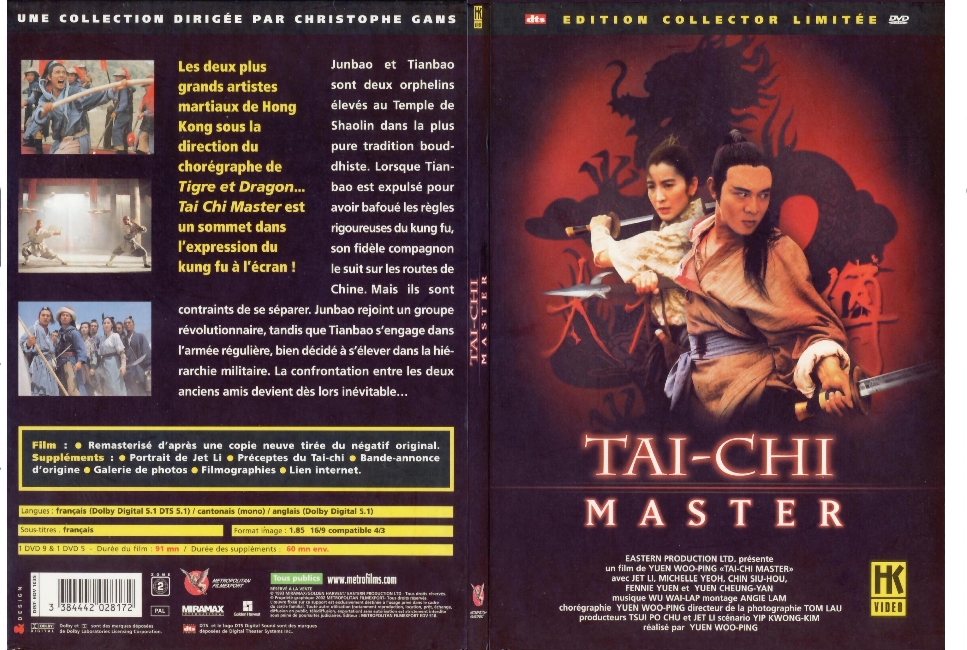 Jaquette DVD Tai-Chi Master - SLIM