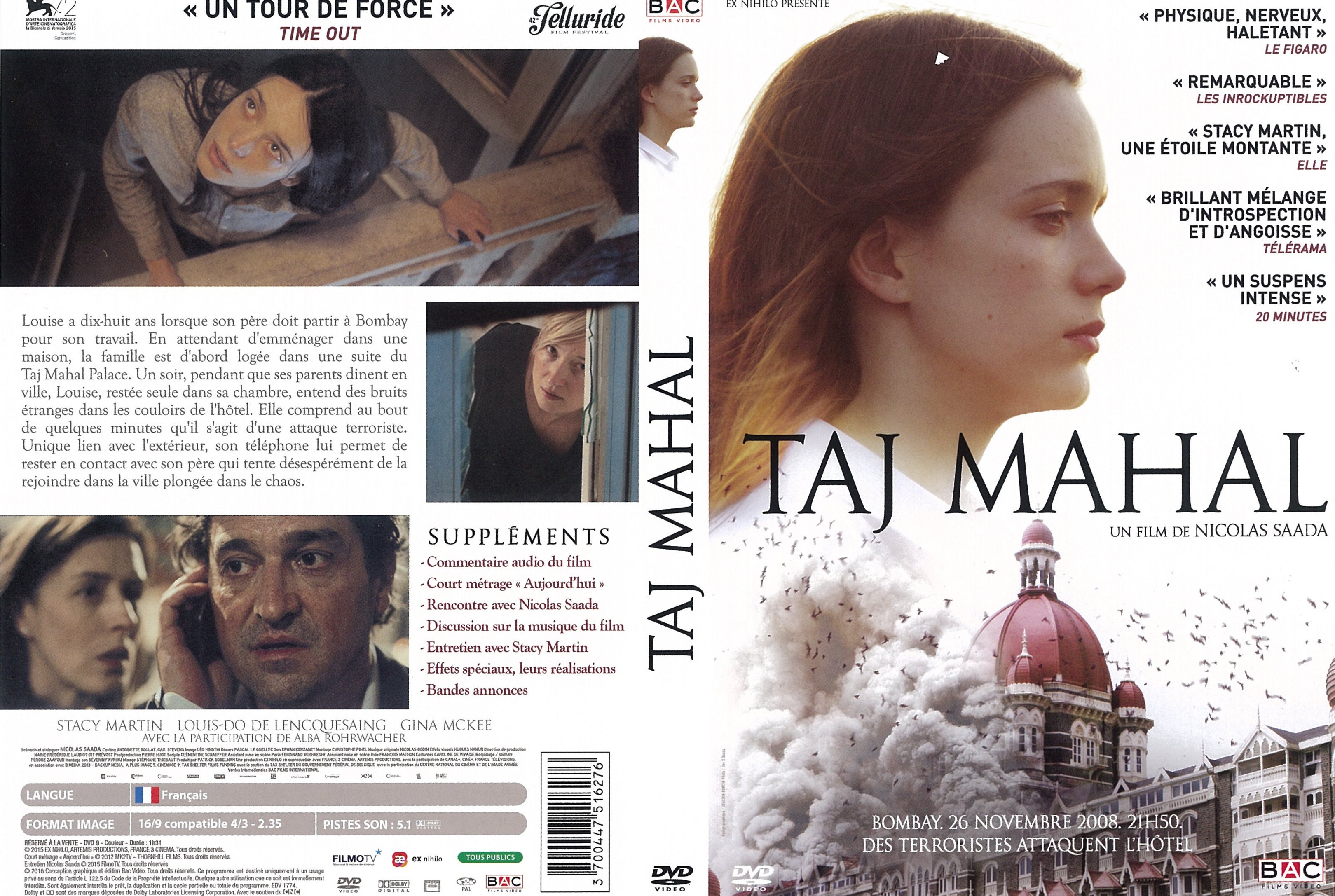 Jaquette DVD Taj Mahal