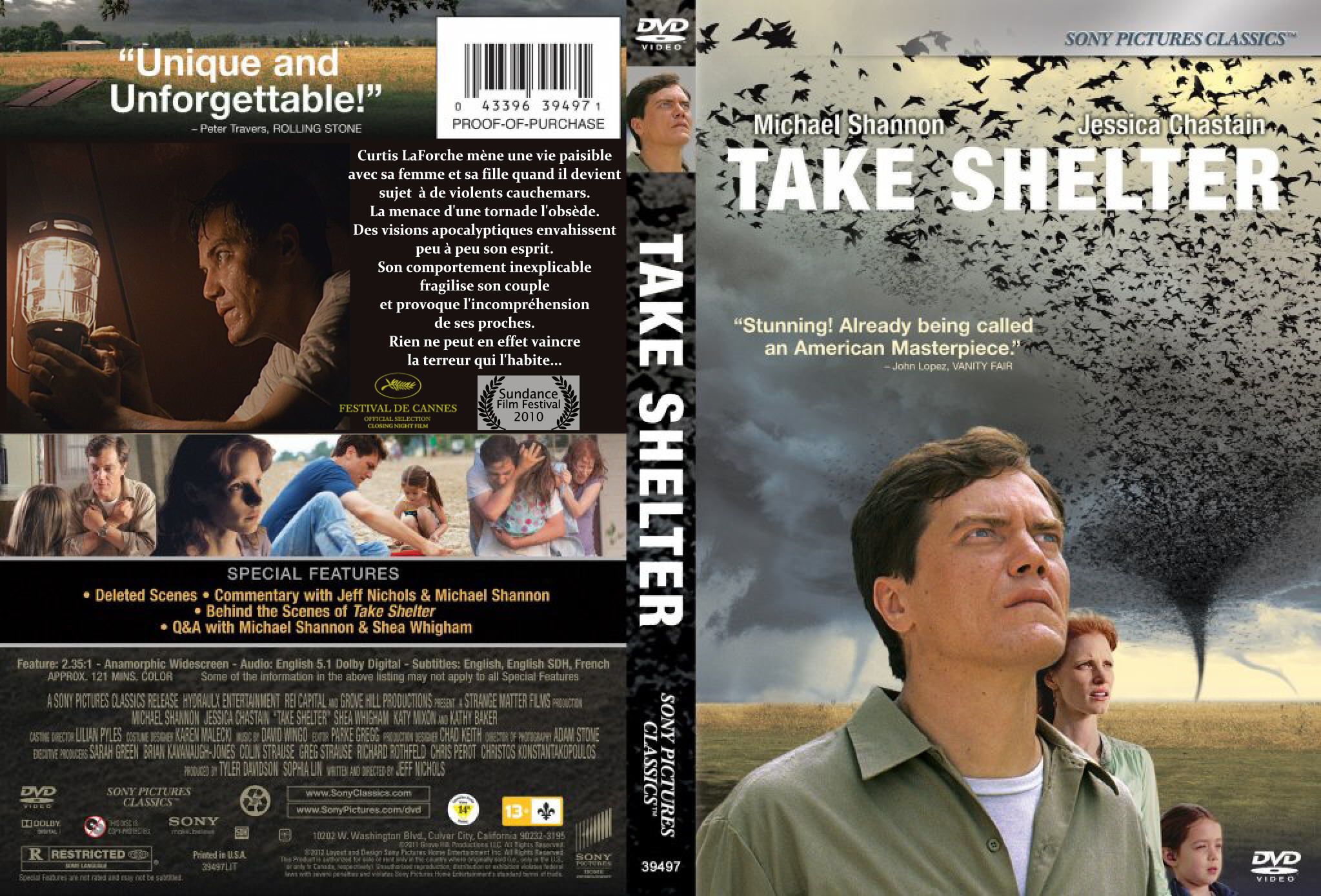 Jaquette DVD Take Shelter custom