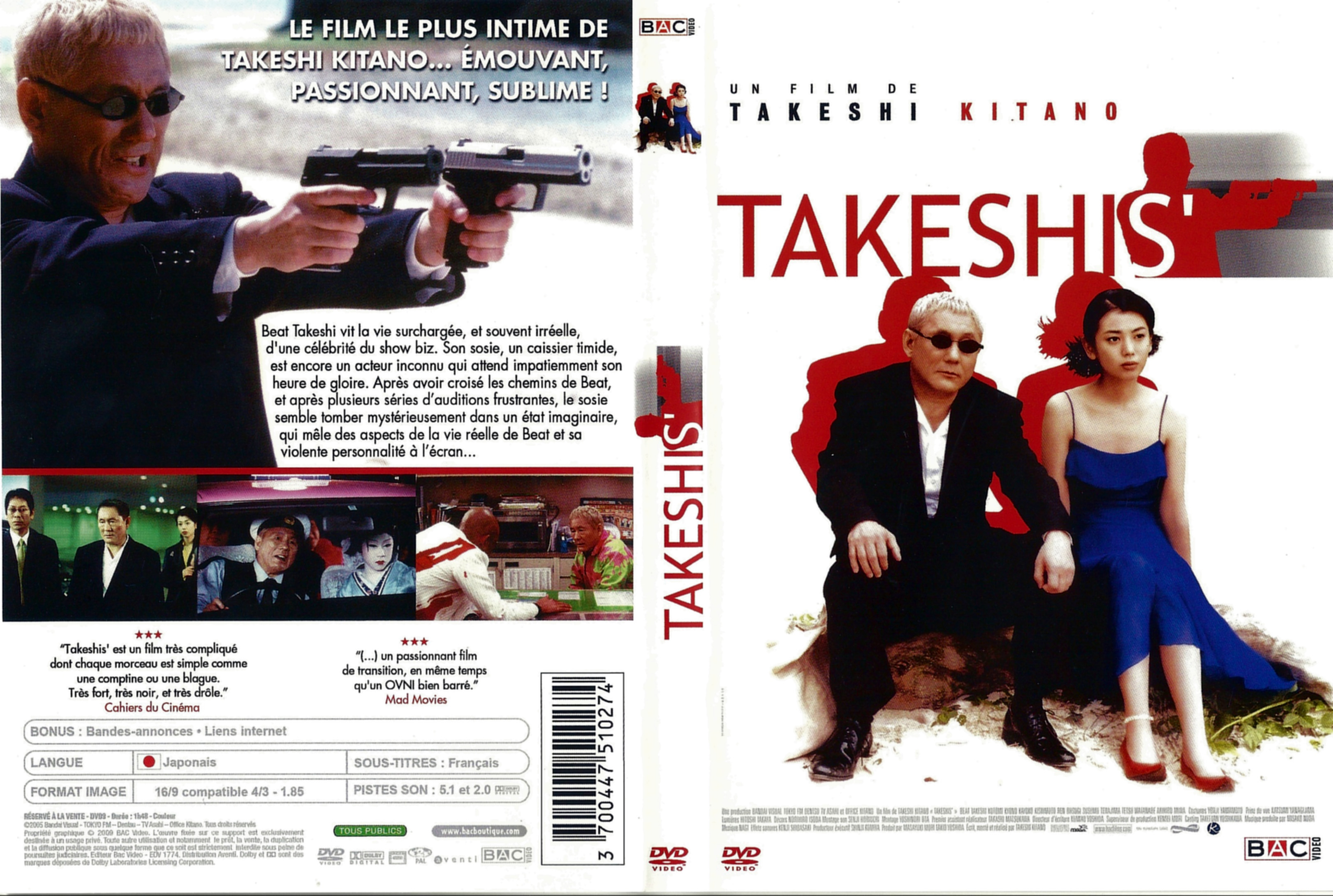 Jaquette DVD Takeshi