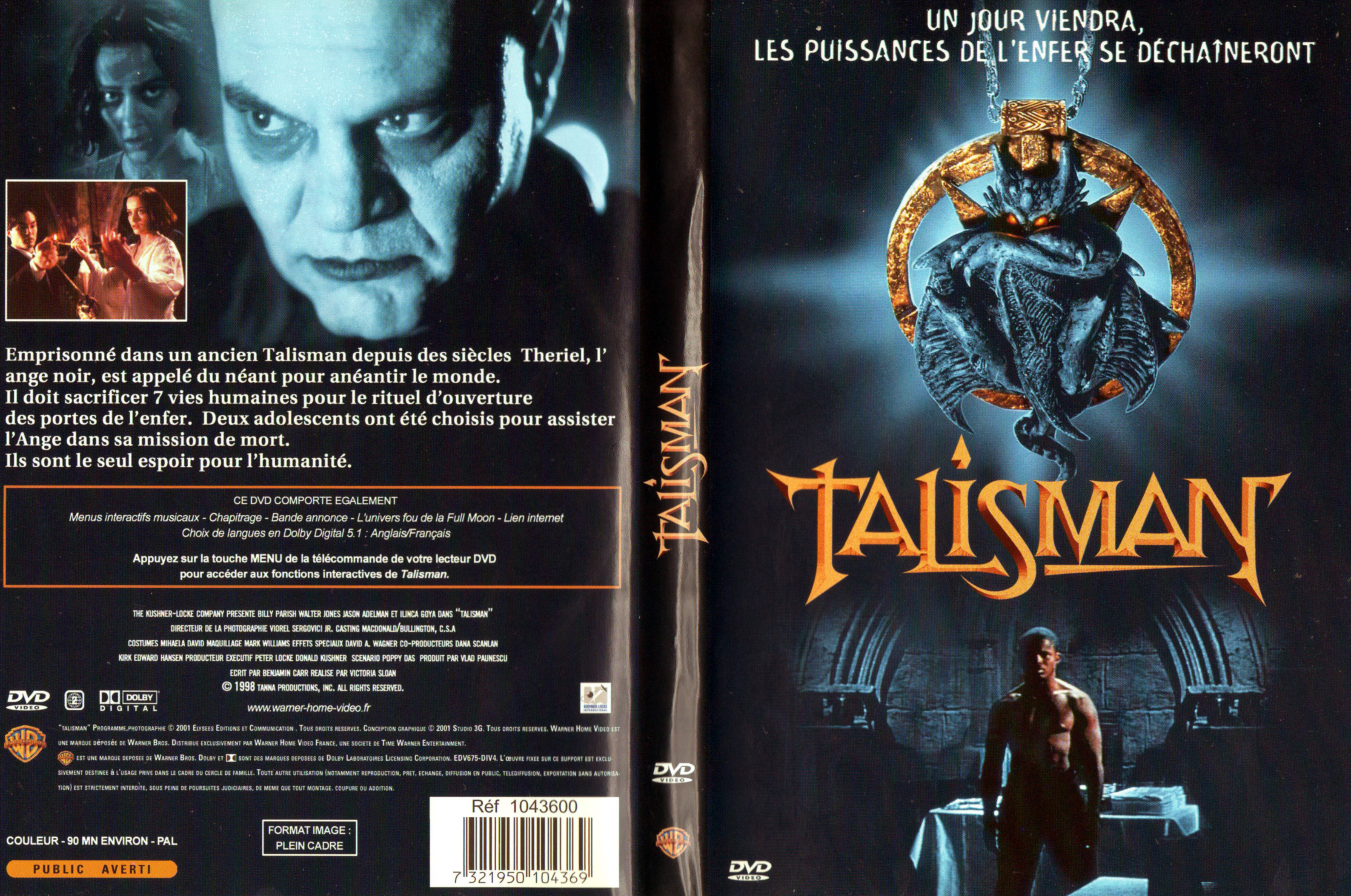 Jaquette DVD Talisman