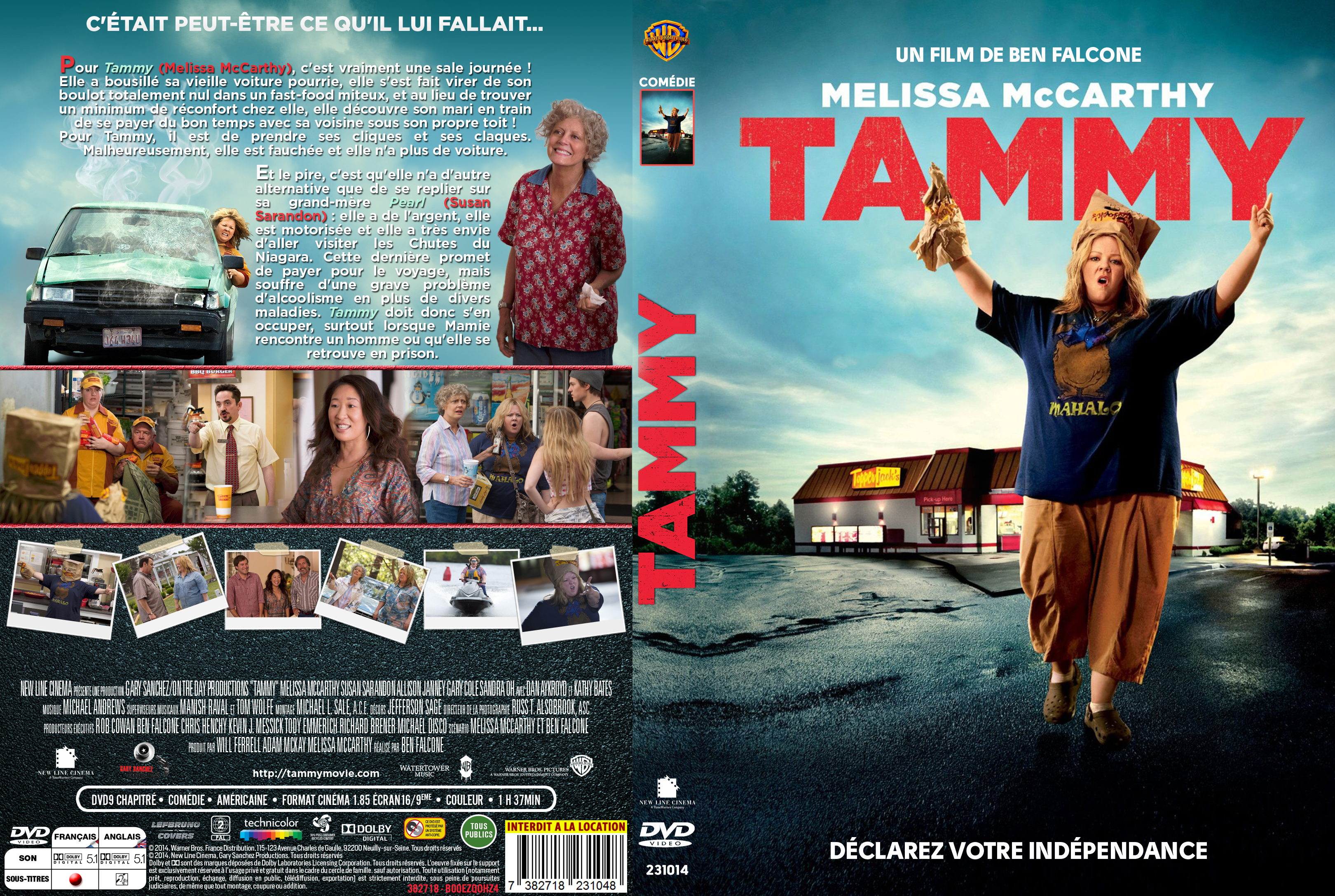 Jaquette DVD Tammy custom