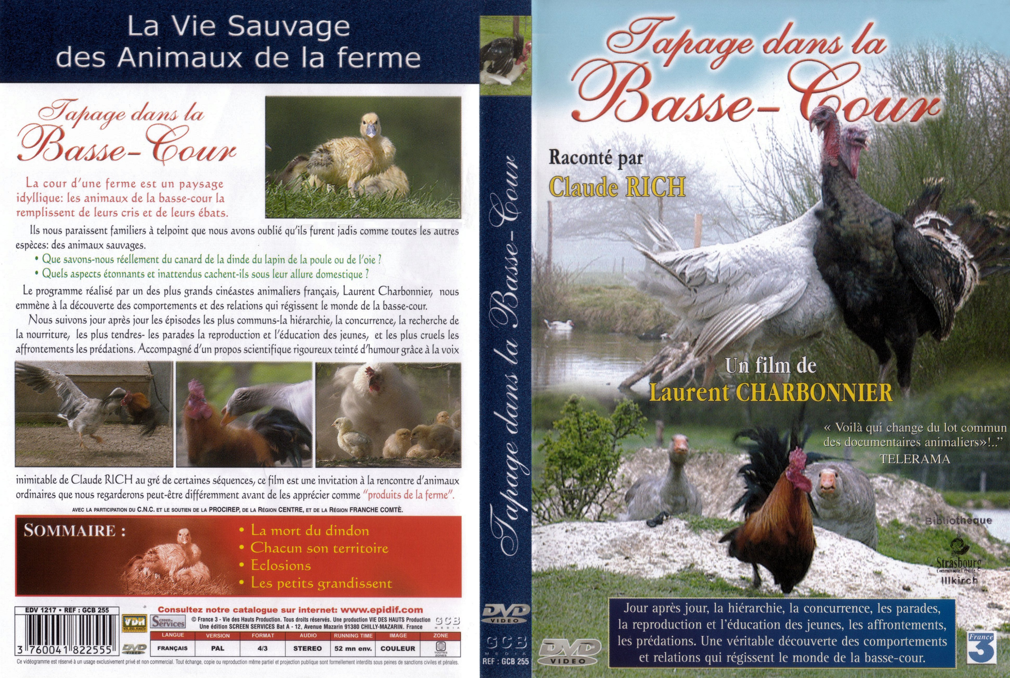 Jaquette DVD Tapage dans la basse-cour